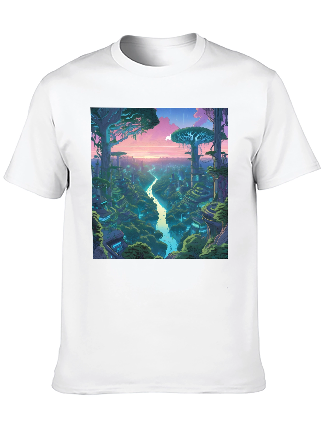 Futuristic Cityscape T-Shirt