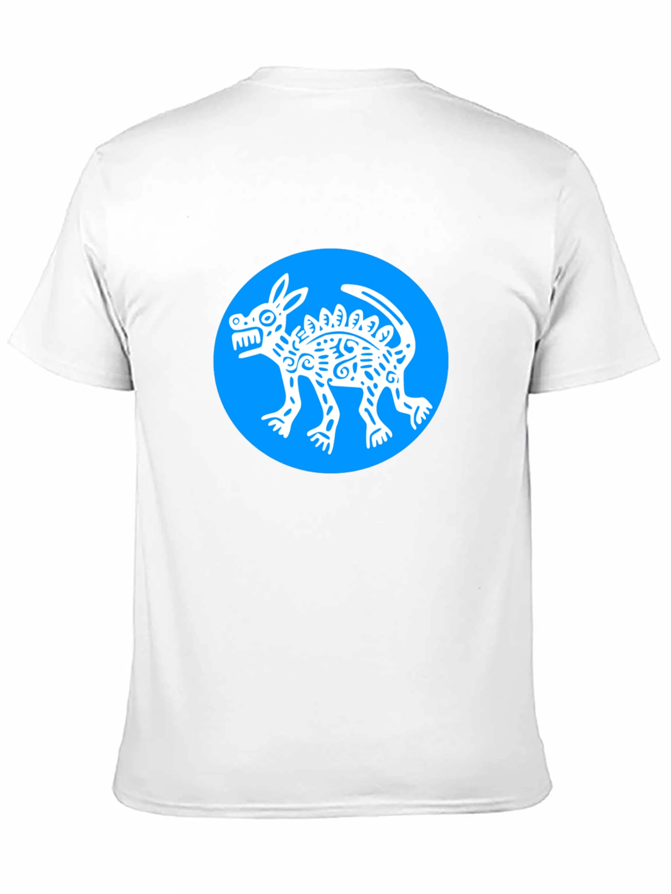 Aztec Dog T-Shirt - Mens Black Graphic Tee