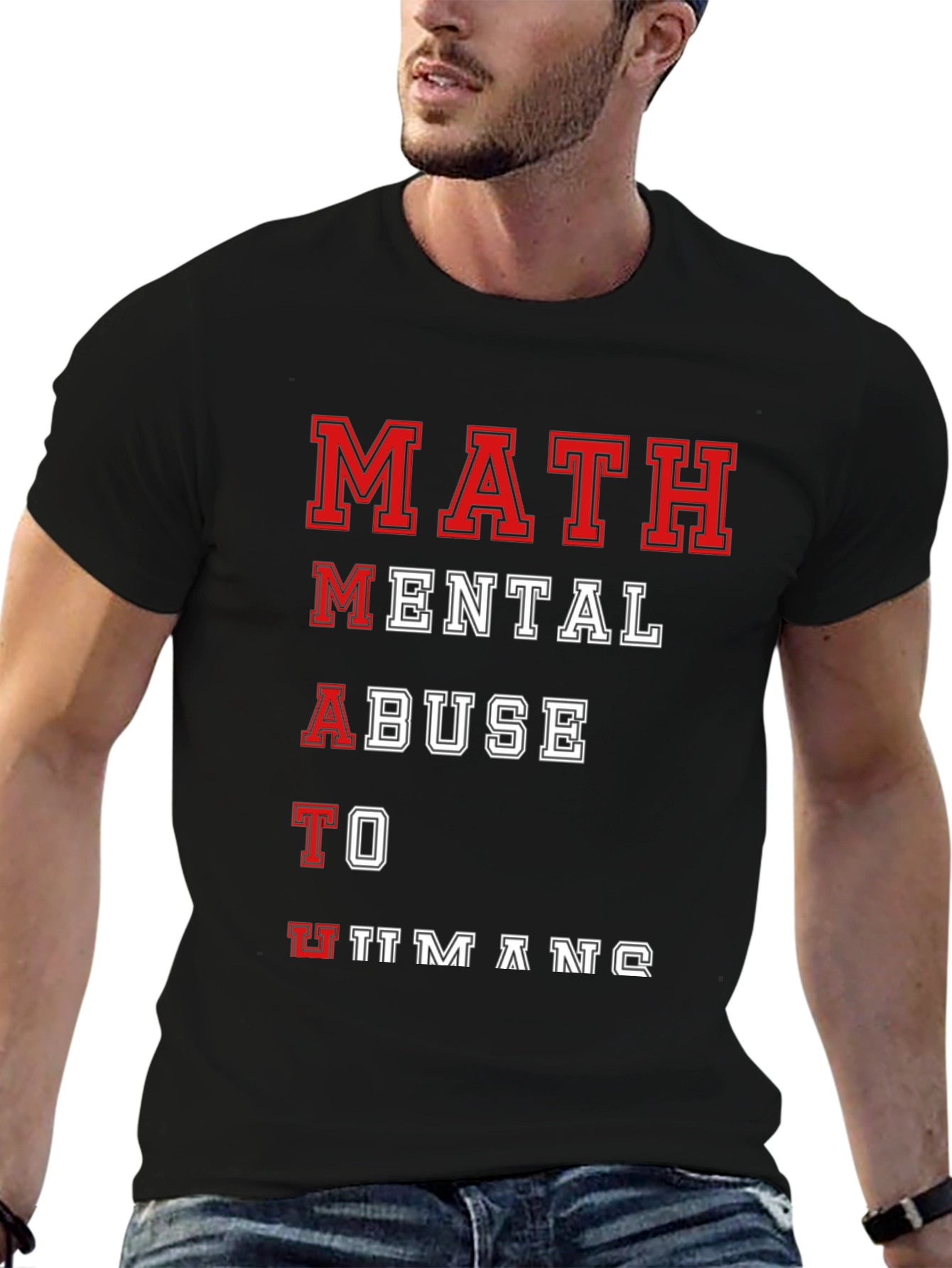 Funny Math Mental Abuse T-Shirt