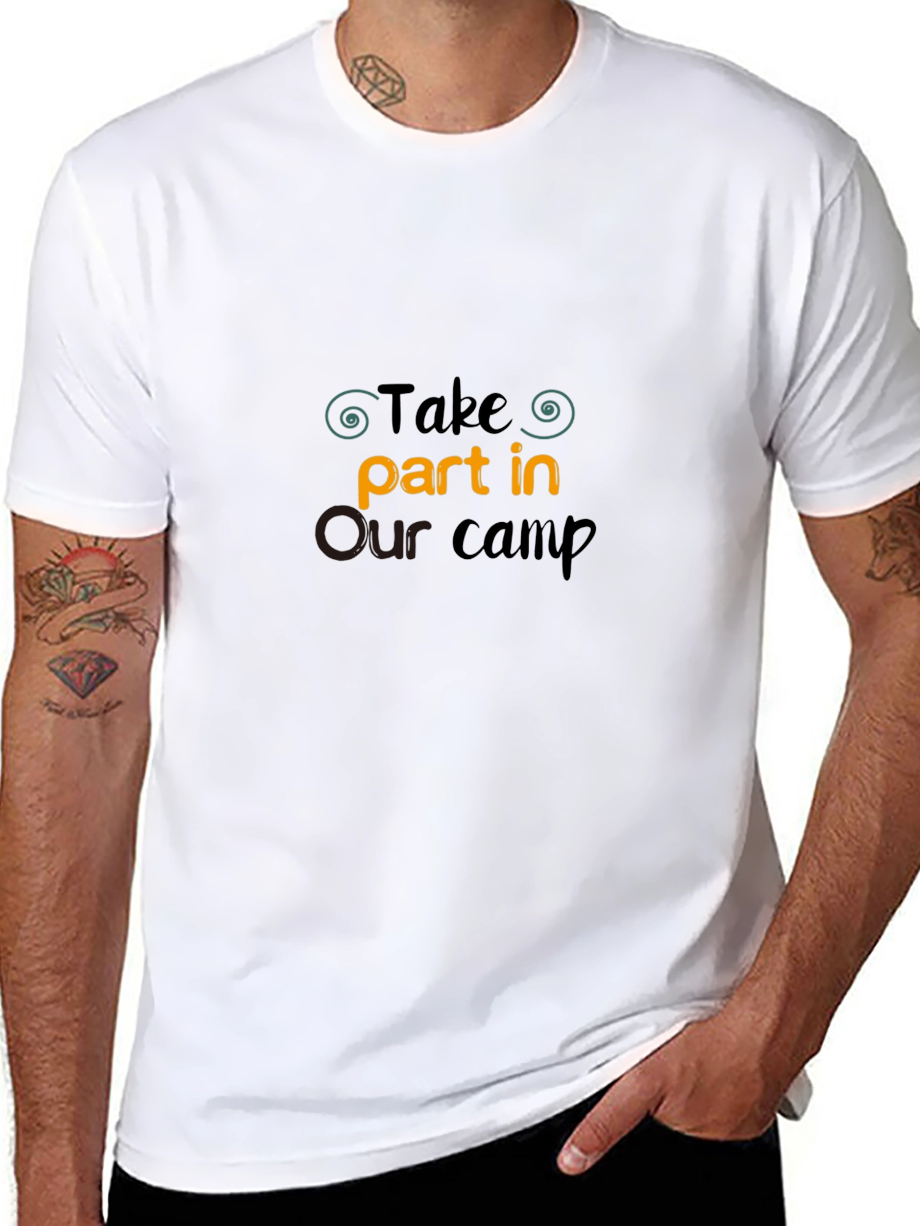 Take Part in Our Camp T-Shirt