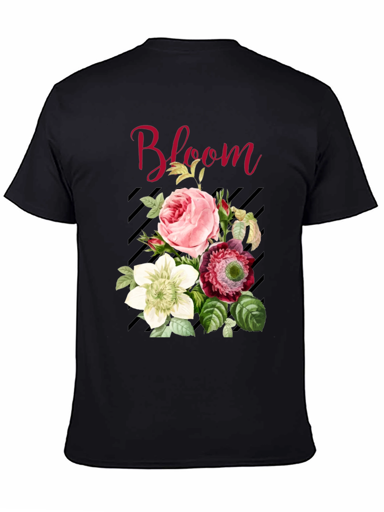 Bloom Floral Graphic Tee - Stylish Unisex T-Shirt
