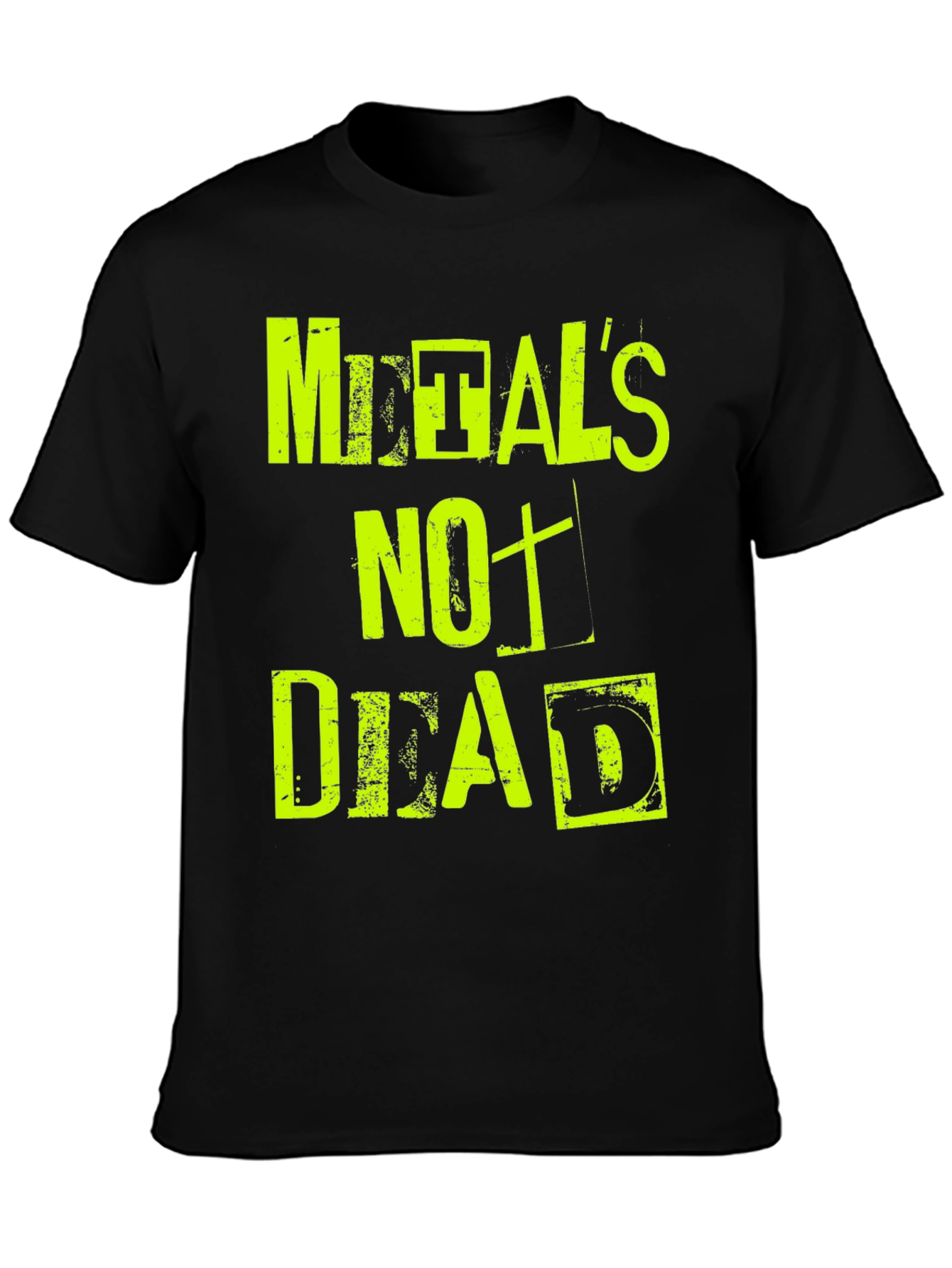 Metals Not Dead Black T-Shirt