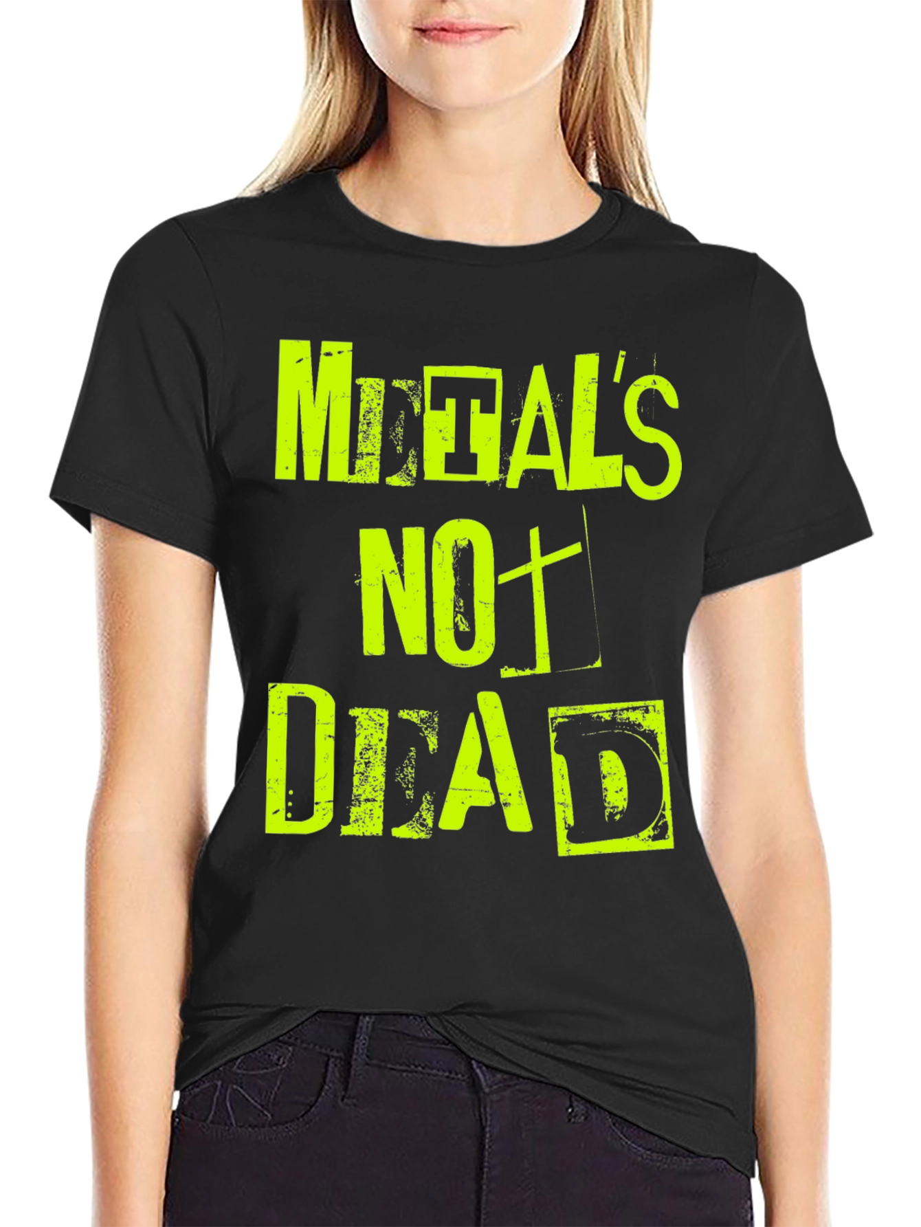Metals Not Dead Black T-Shirt