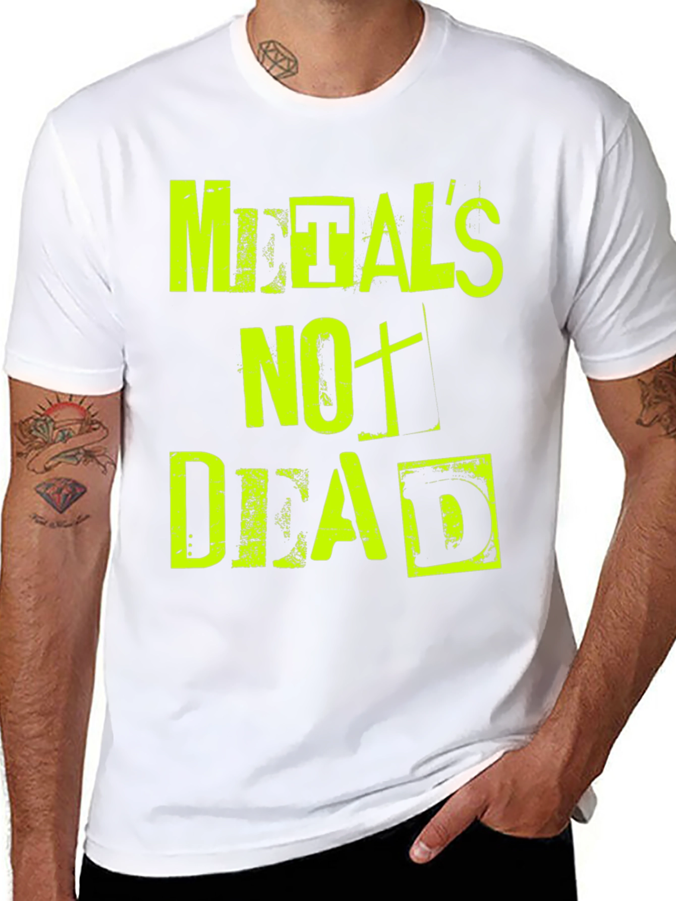 Metals Not Dead Black T-Shirt