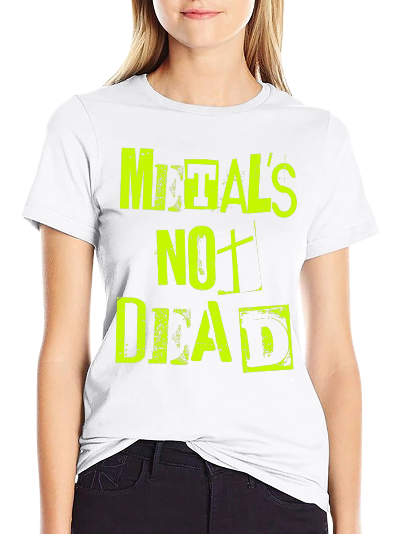 Metals Not Dead Black T-Shirt