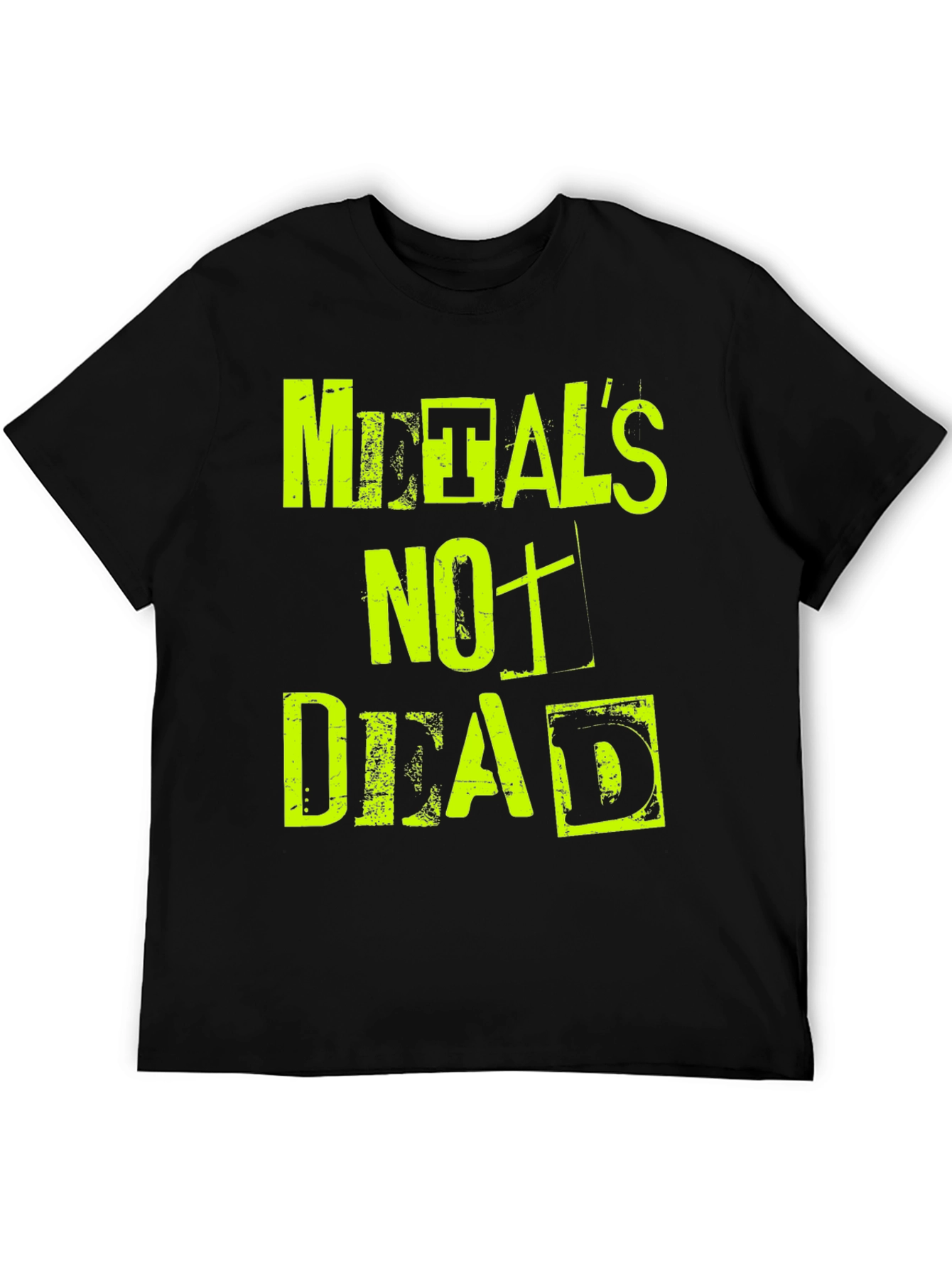 Metals Not Dead Black T-Shirt