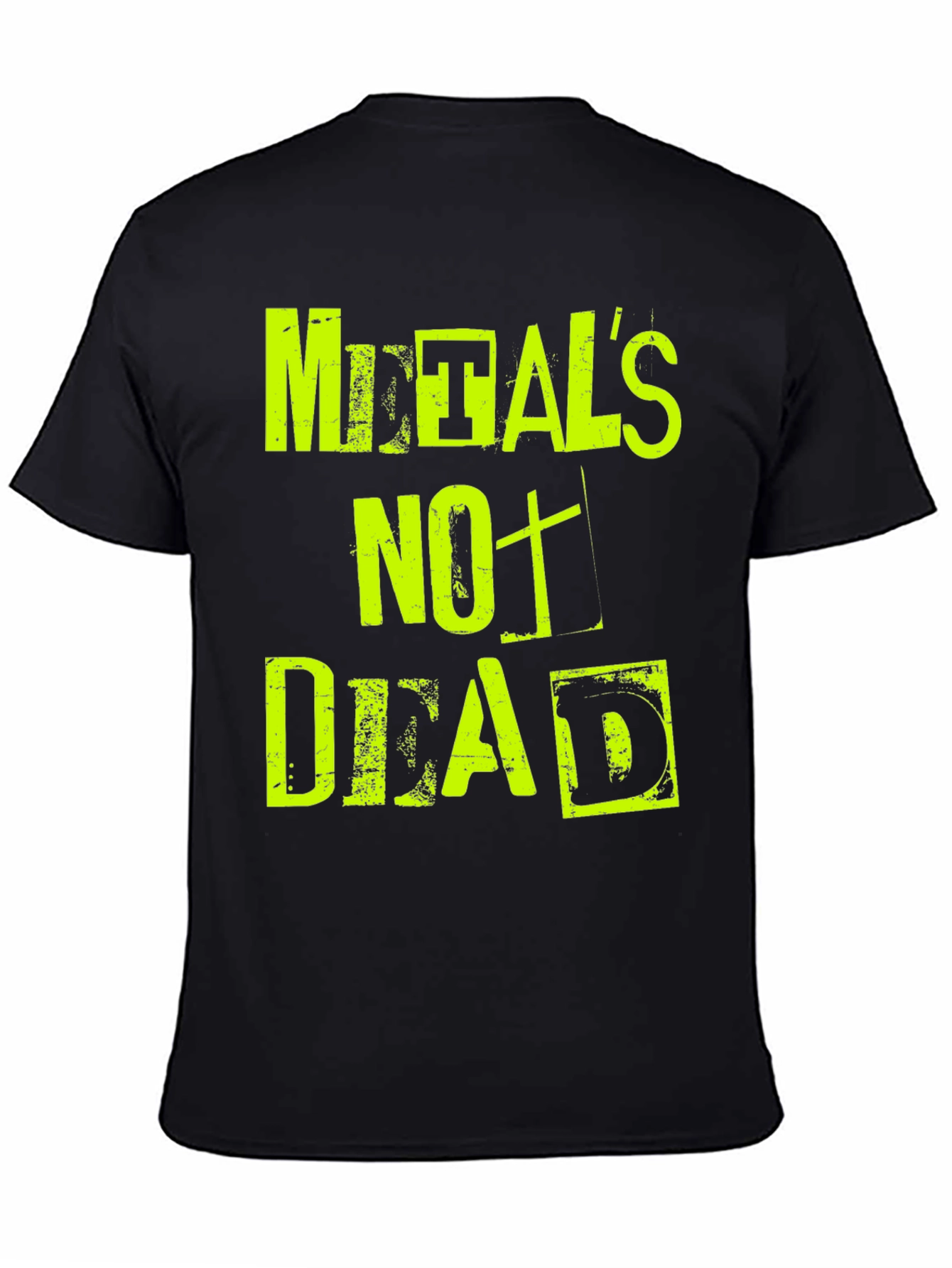 Metals Not Dead Black T-Shirt