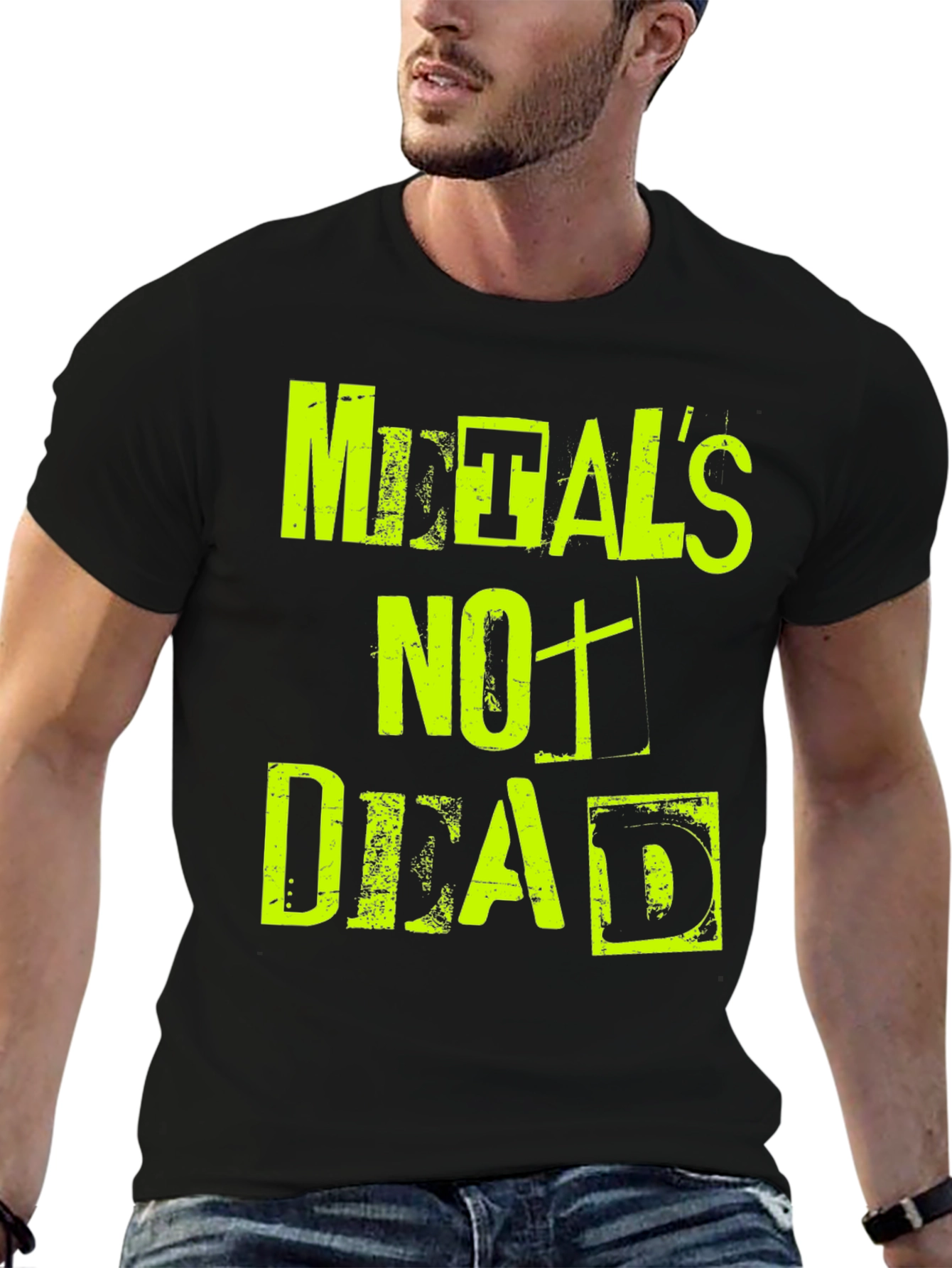 Metals Not Dead Black T-Shirt