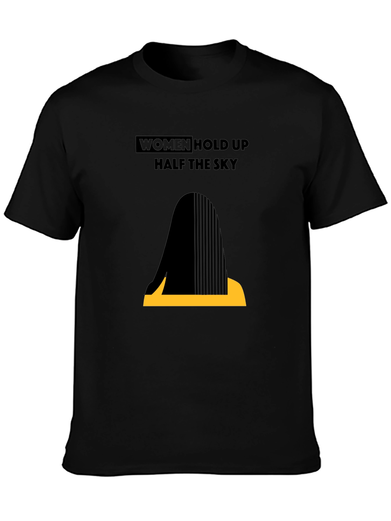 Empowering Womens T-Shirt - Half The Sky Design
