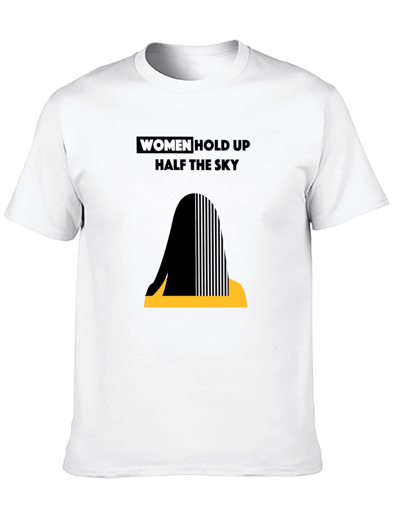 Empowering Womens T-Shirt - Half The Sky Design