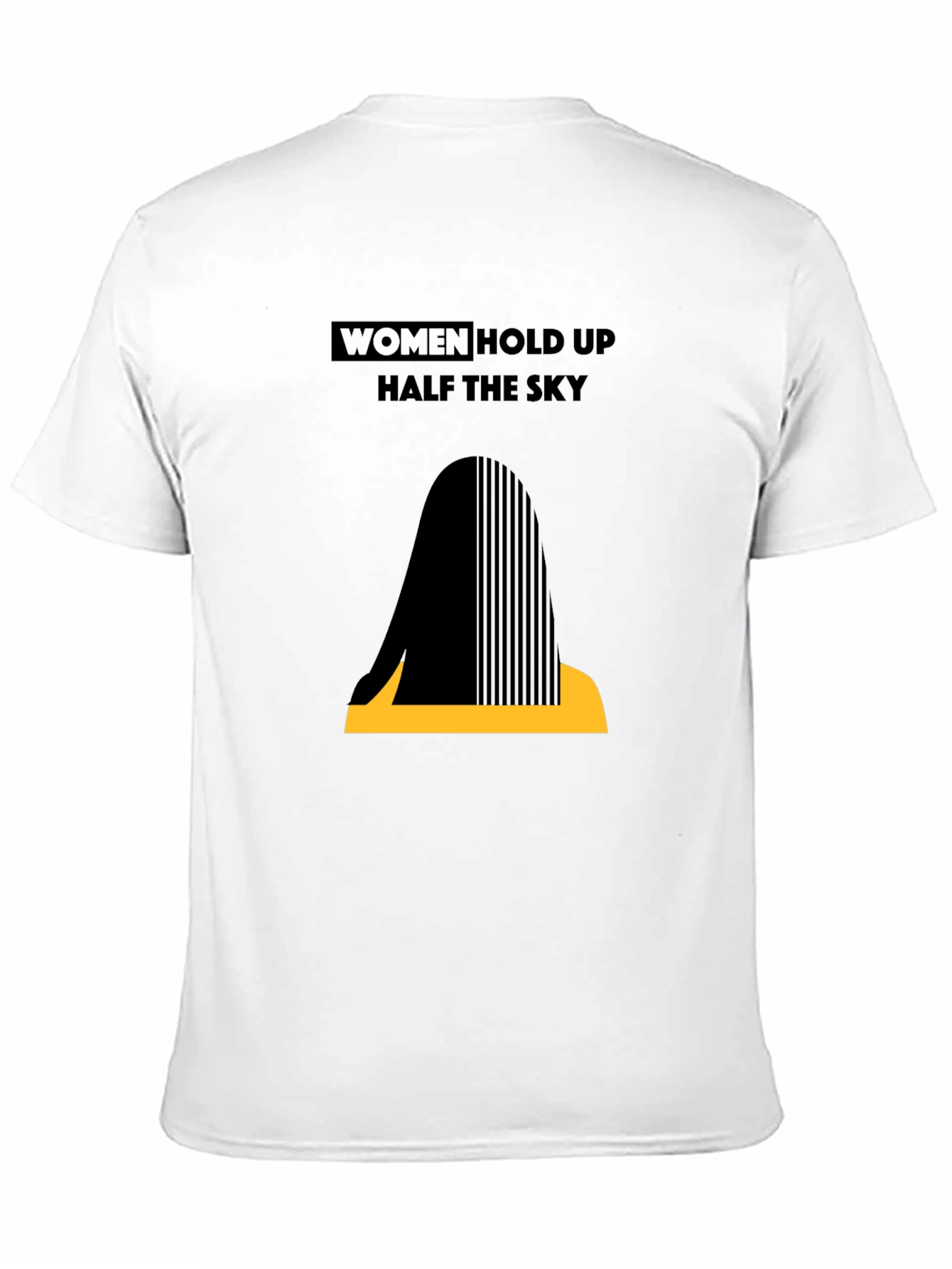 Empowering Womens T-Shirt - Half The Sky Design