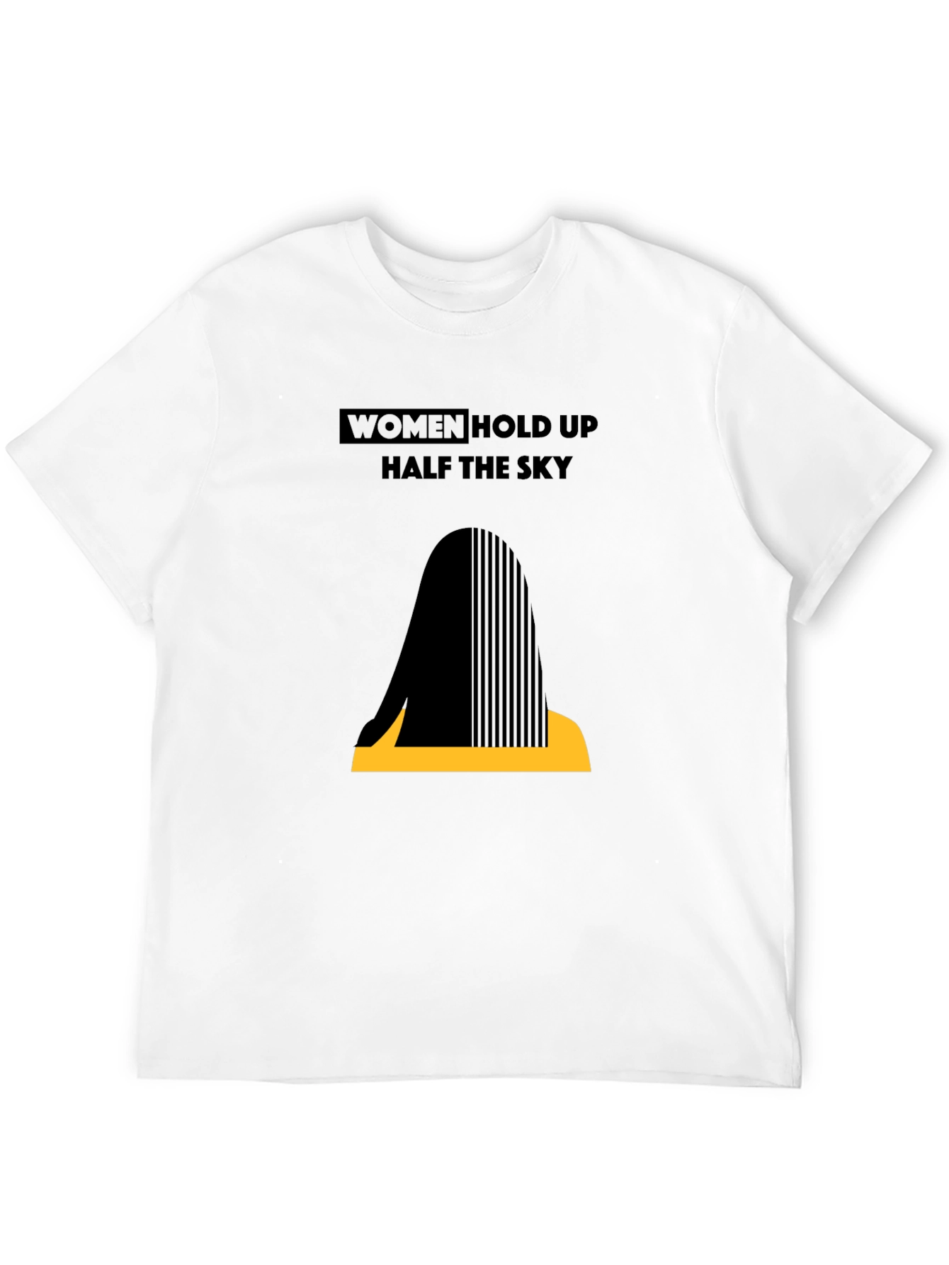 Empowering Womens T-Shirt - Half The Sky Design