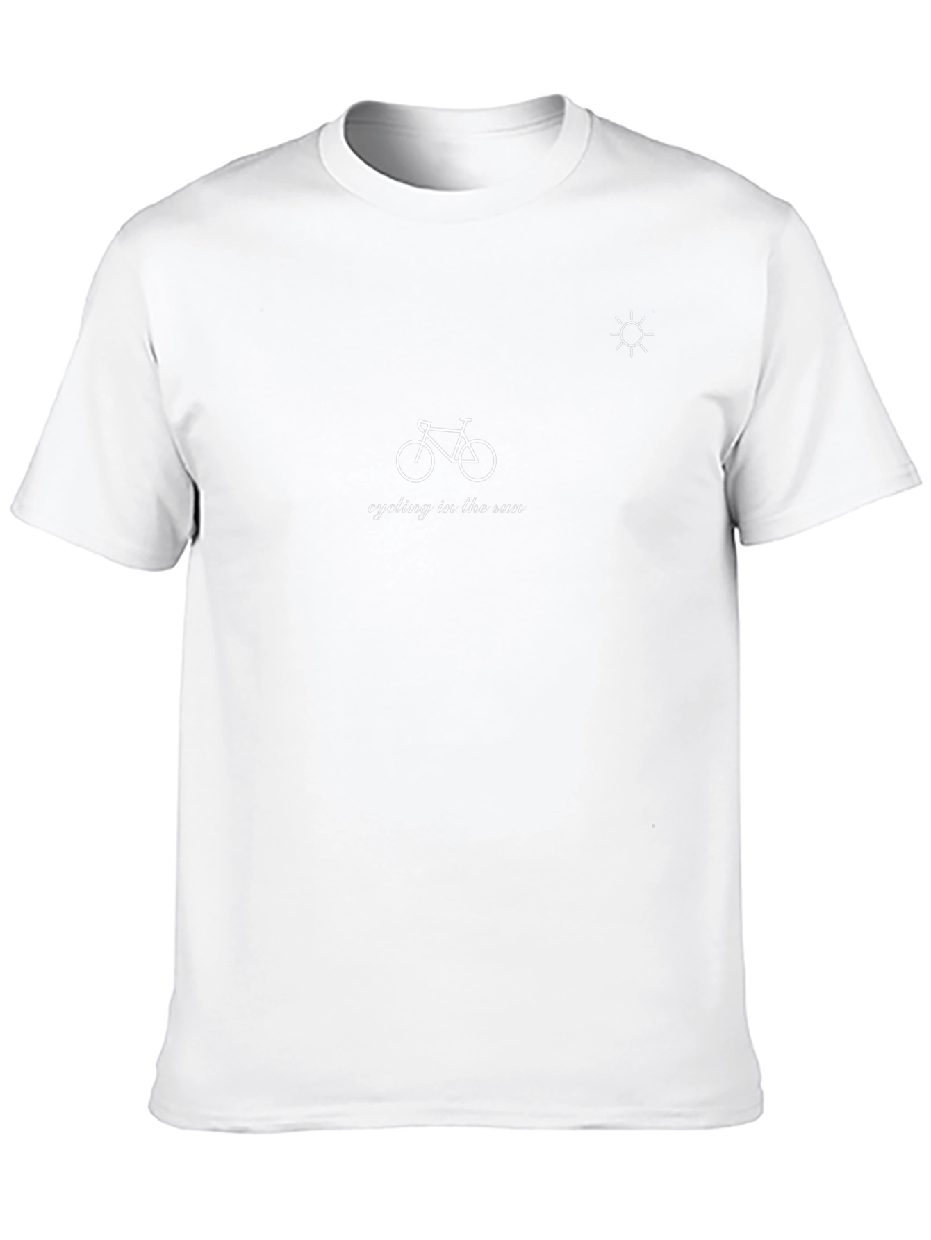 Cycling in the Sun Graphic Tee
