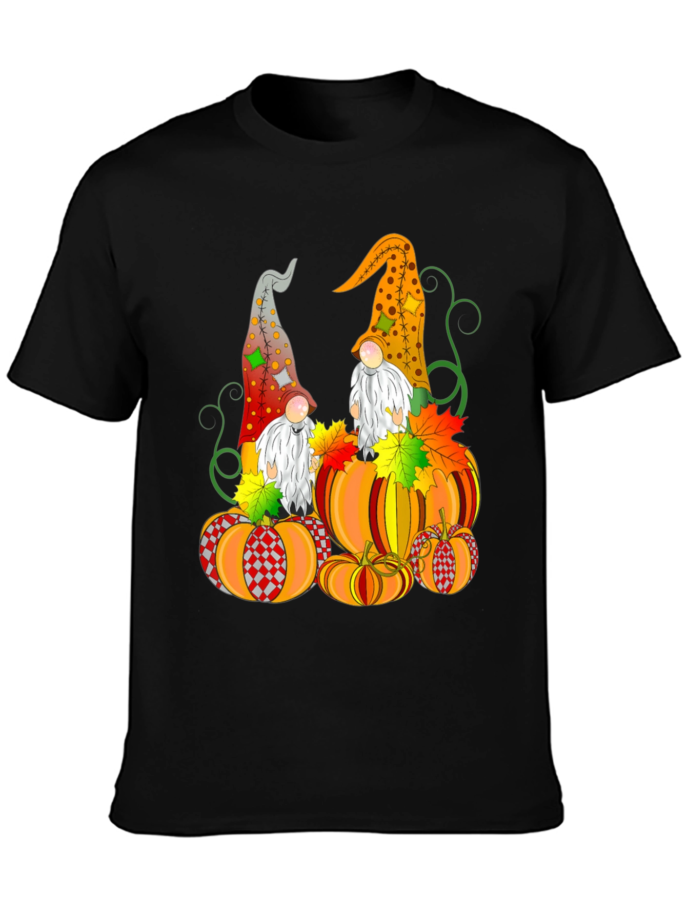 Gnome & Pumpkin Fall T-Shirt