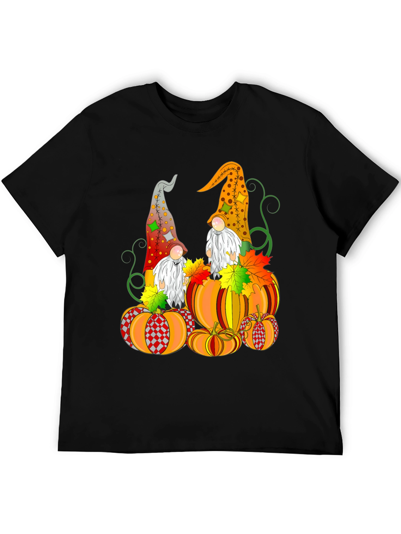 Gnome & Pumpkin Fall T-Shirt