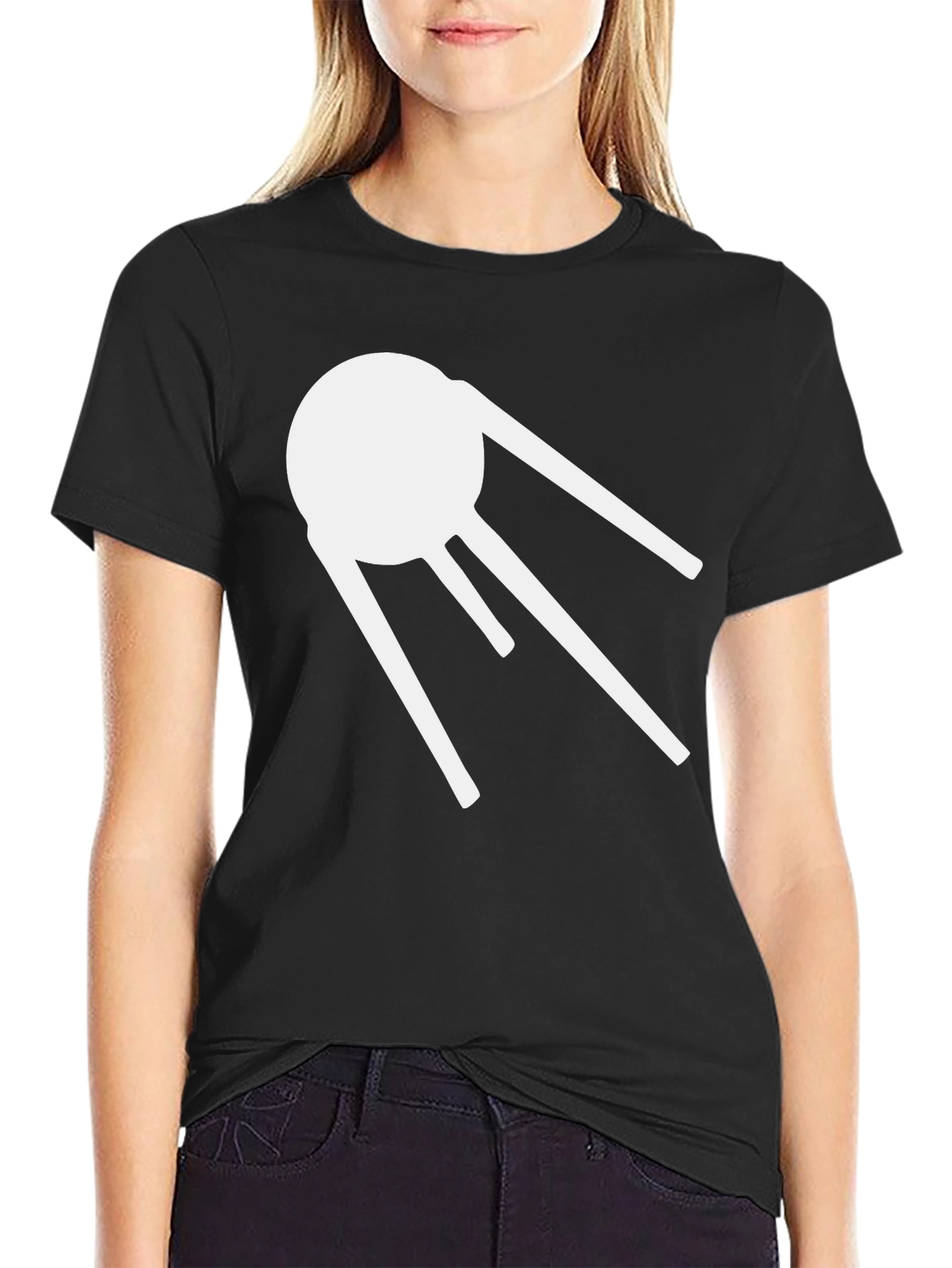 Sputnik T-Shirt - Retro Space Race Tee