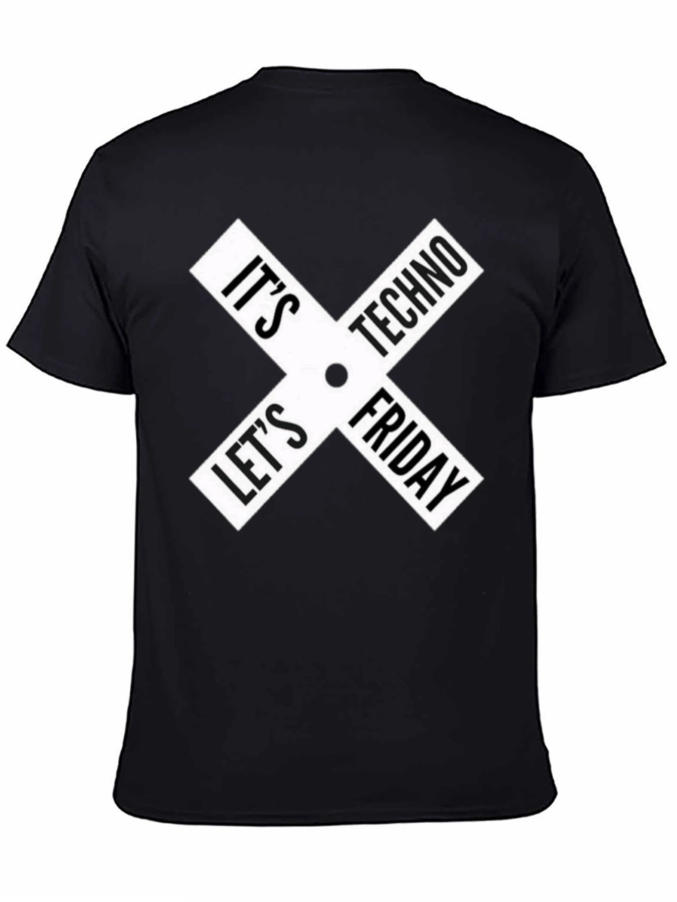 Its Techno Lets Friday Graphic T-Shirt