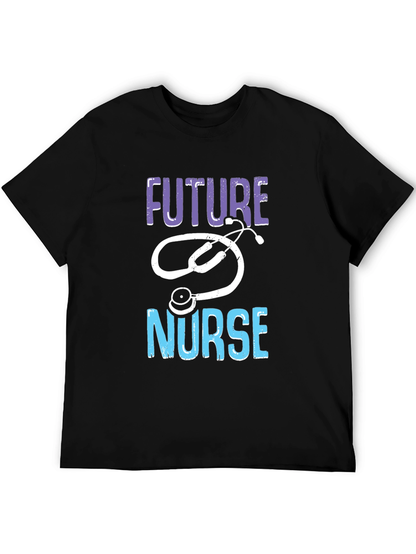 Future Nurse Graphic T-Shirt - Black