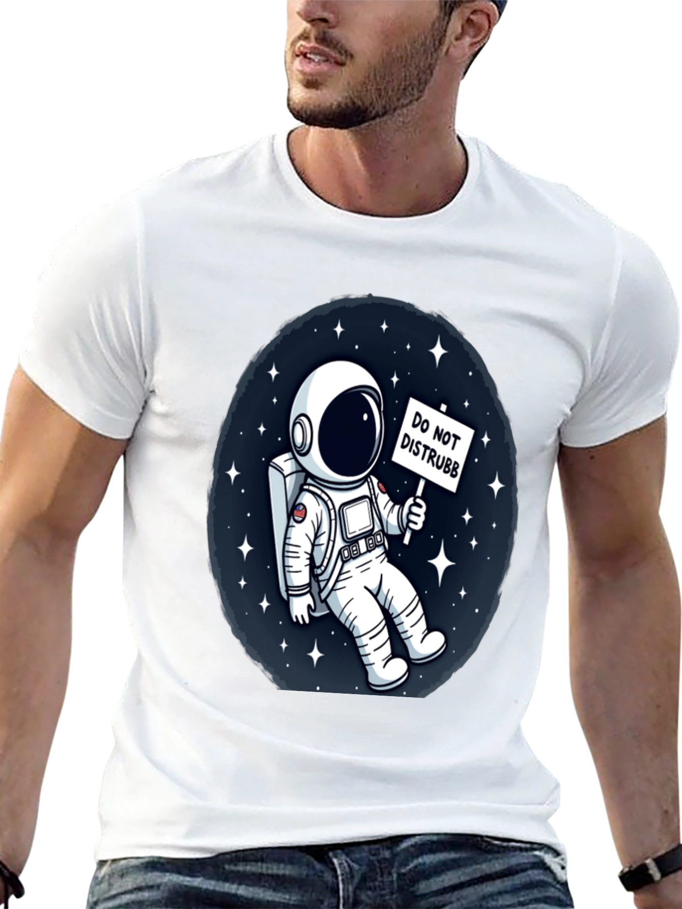 Do Not Disturb Astronaut T-Shirt