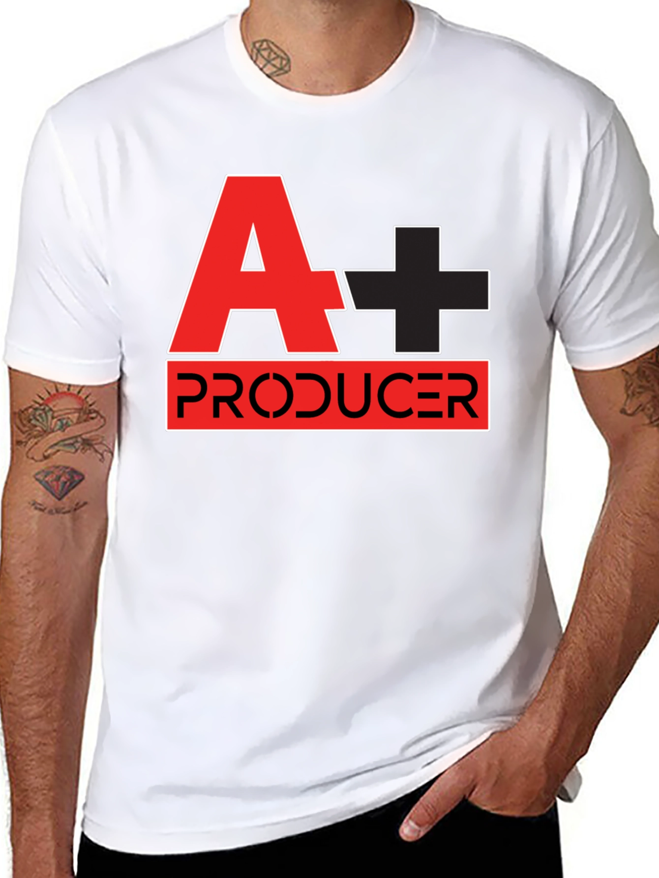A+ Producer Black T-Shirt