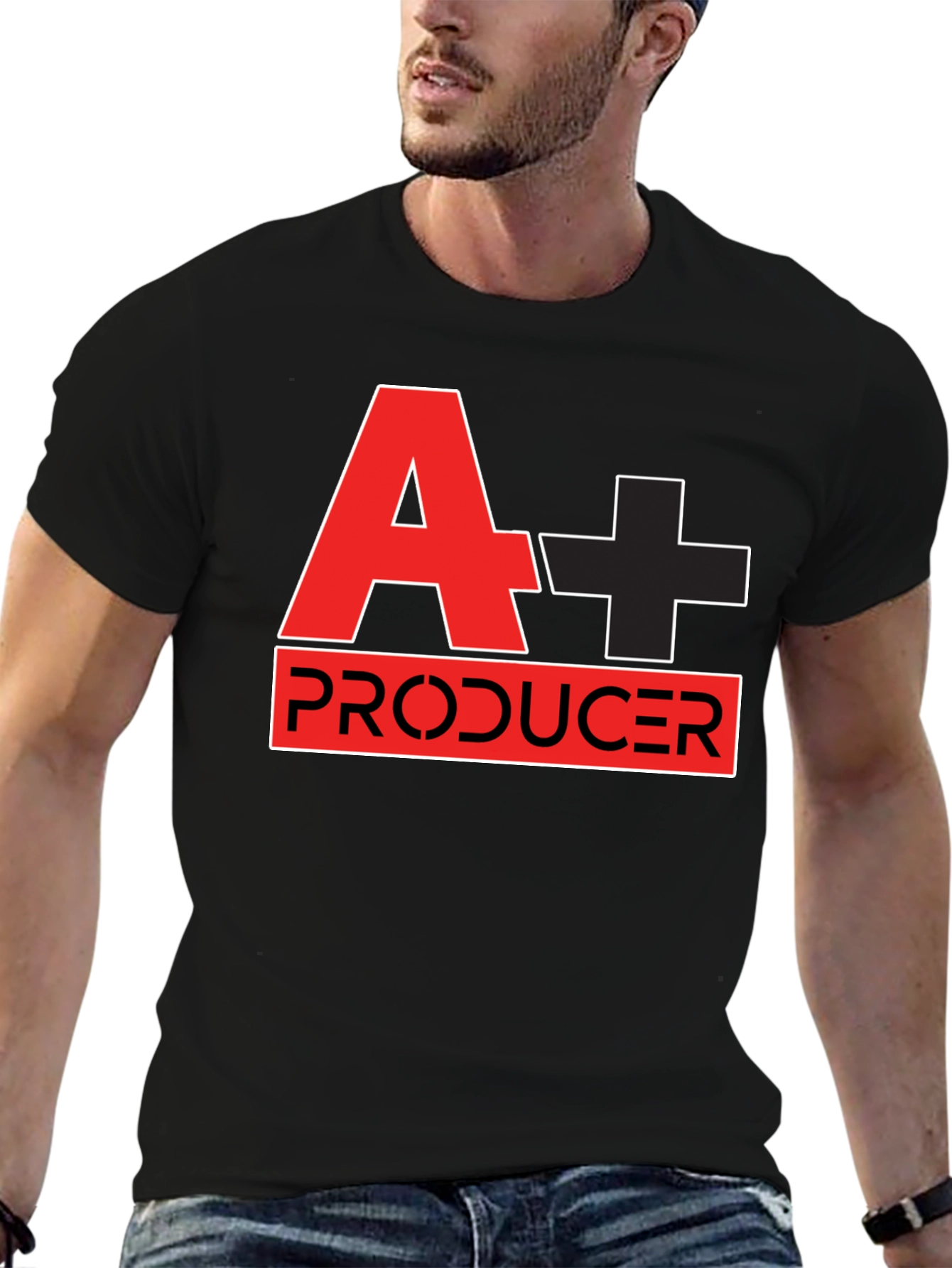 A+ Producer Black T-Shirt