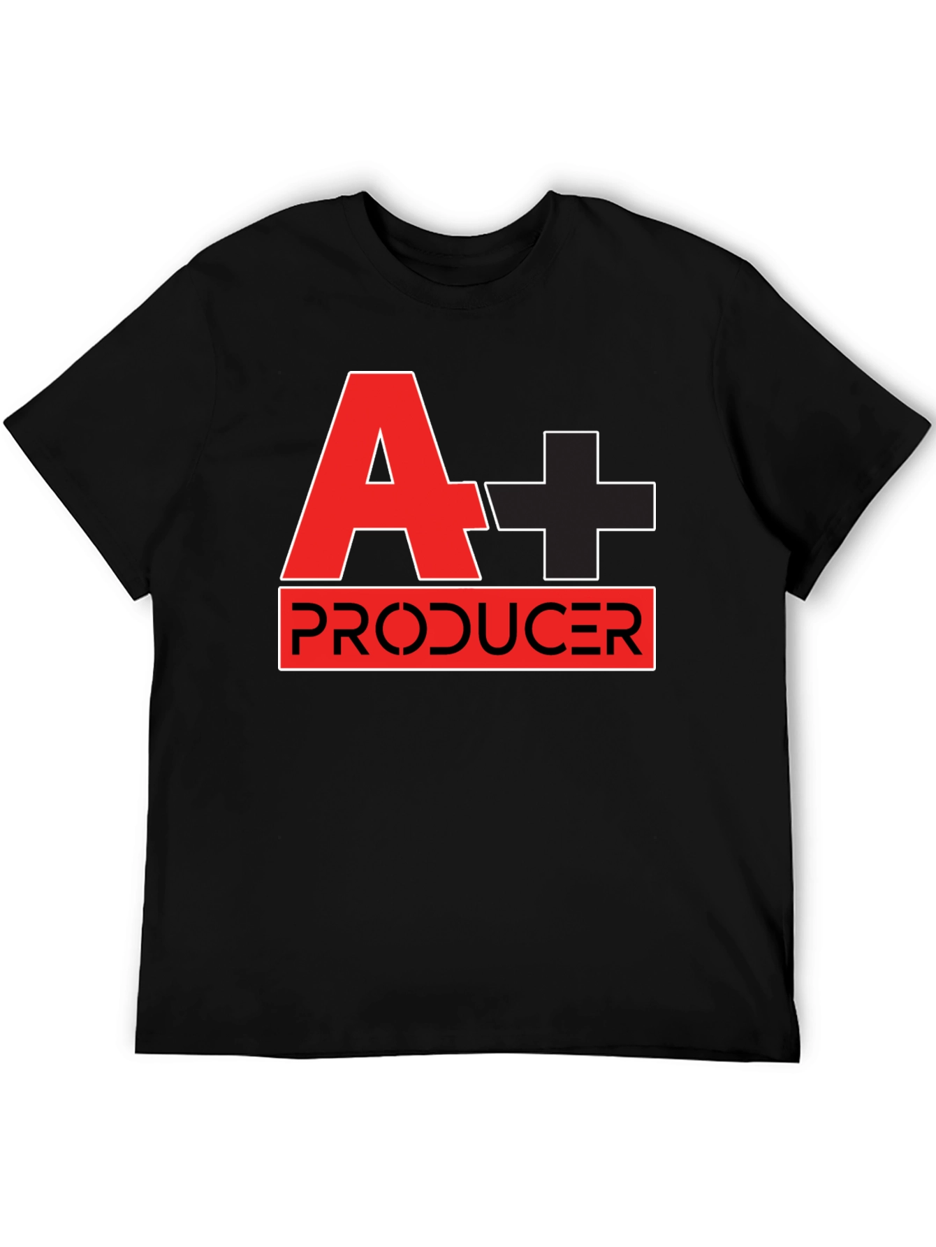 A+ Producer Black T-Shirt