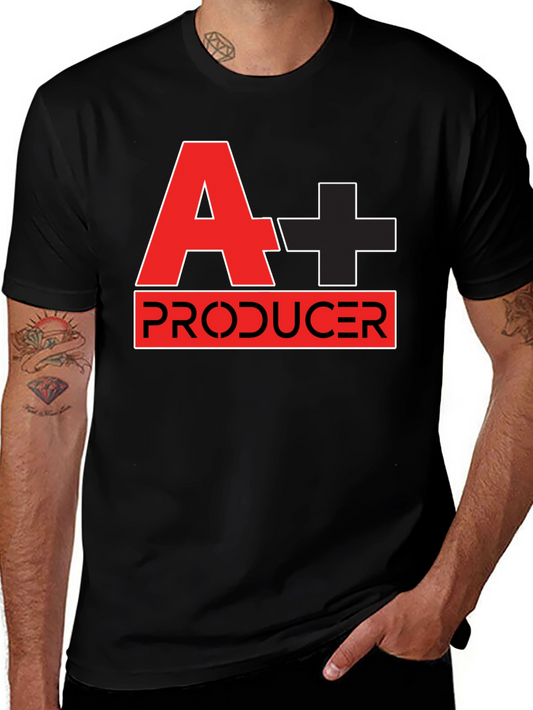 A+ Producer Black T-Shirt