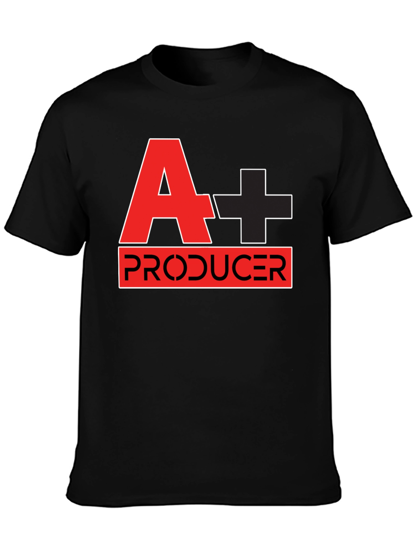 A+ Producer Black T-Shirt