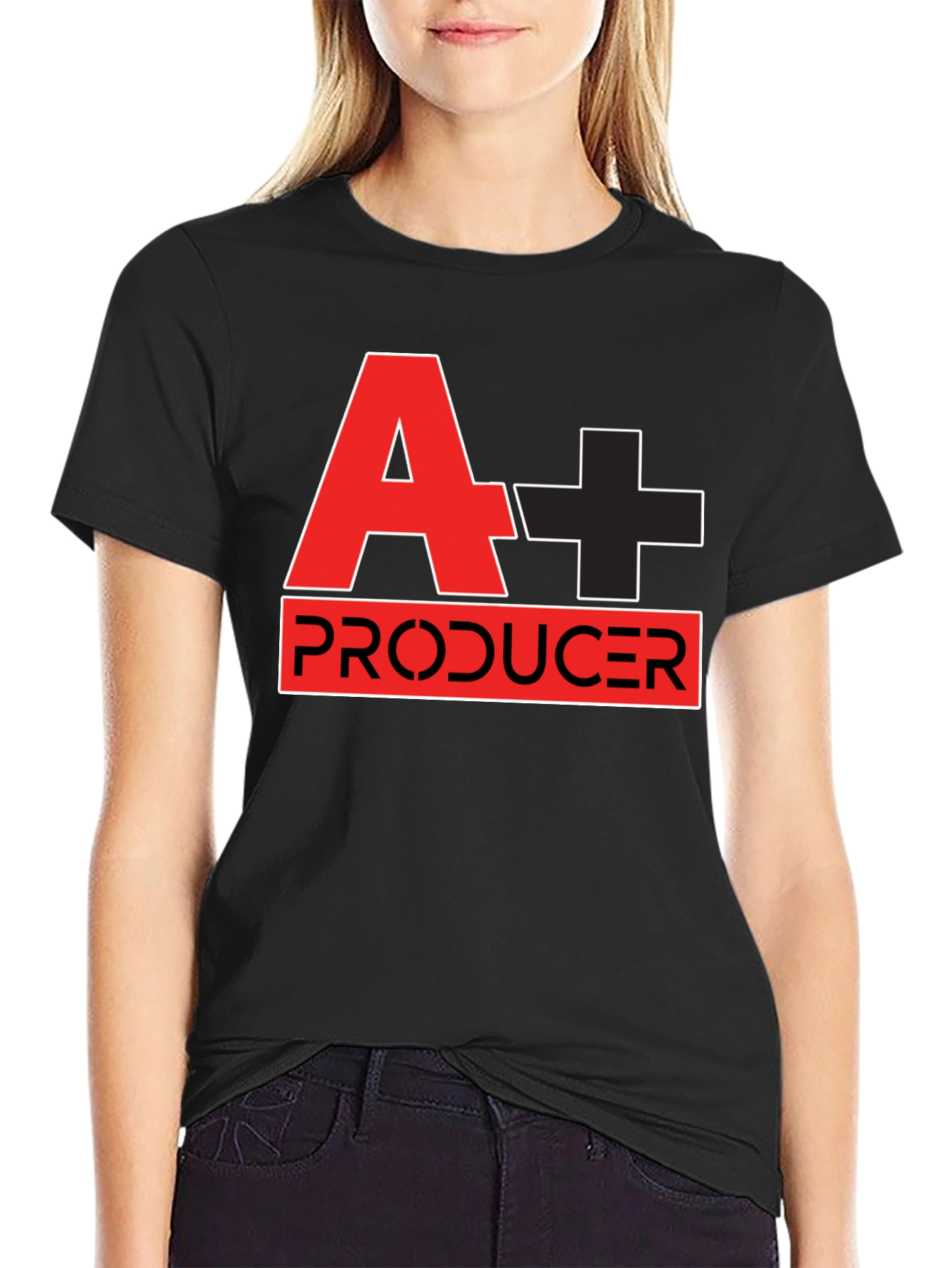 A+ Producer Black T-Shirt