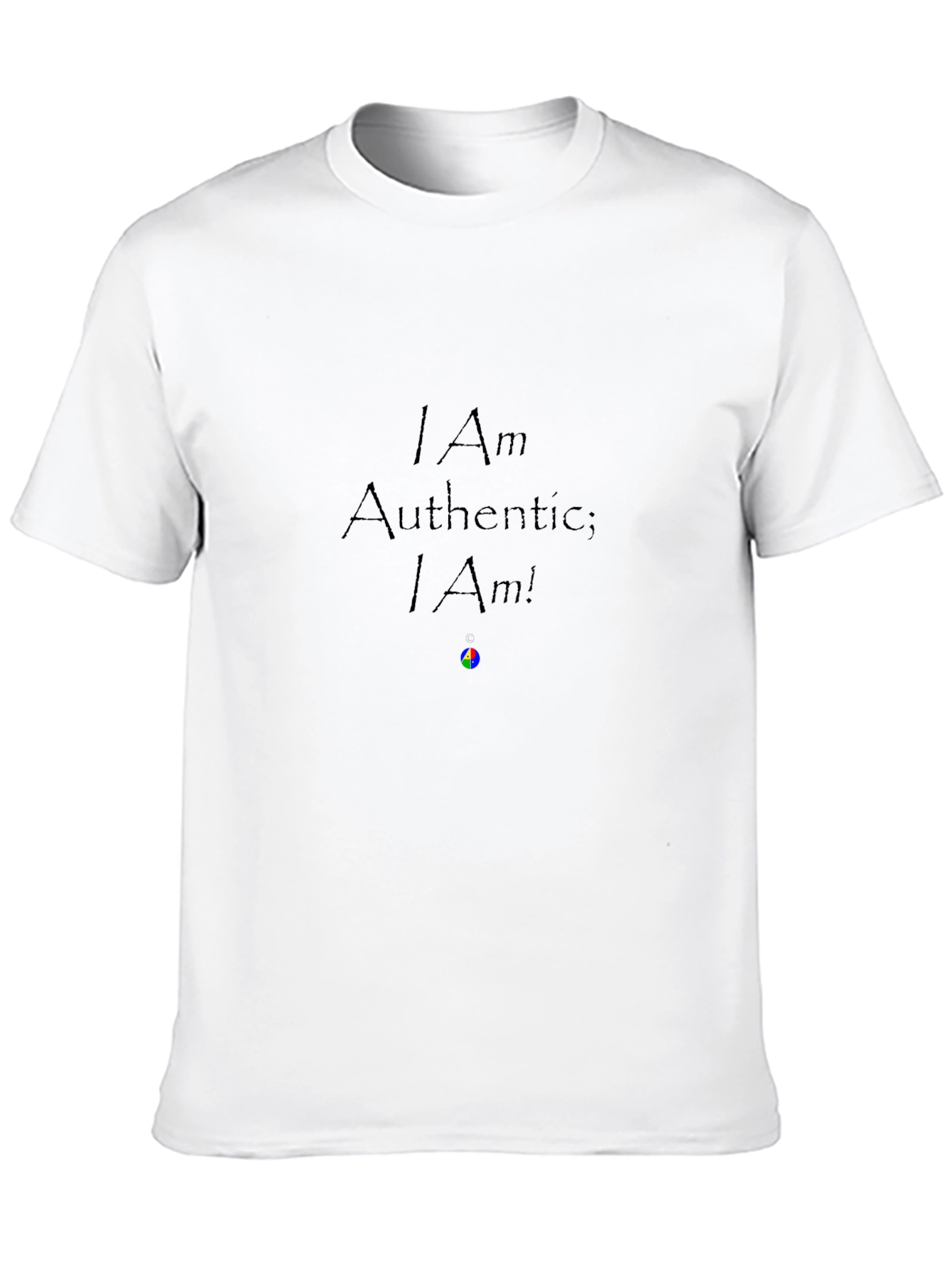 Authentic I Am T-Shirt - Black