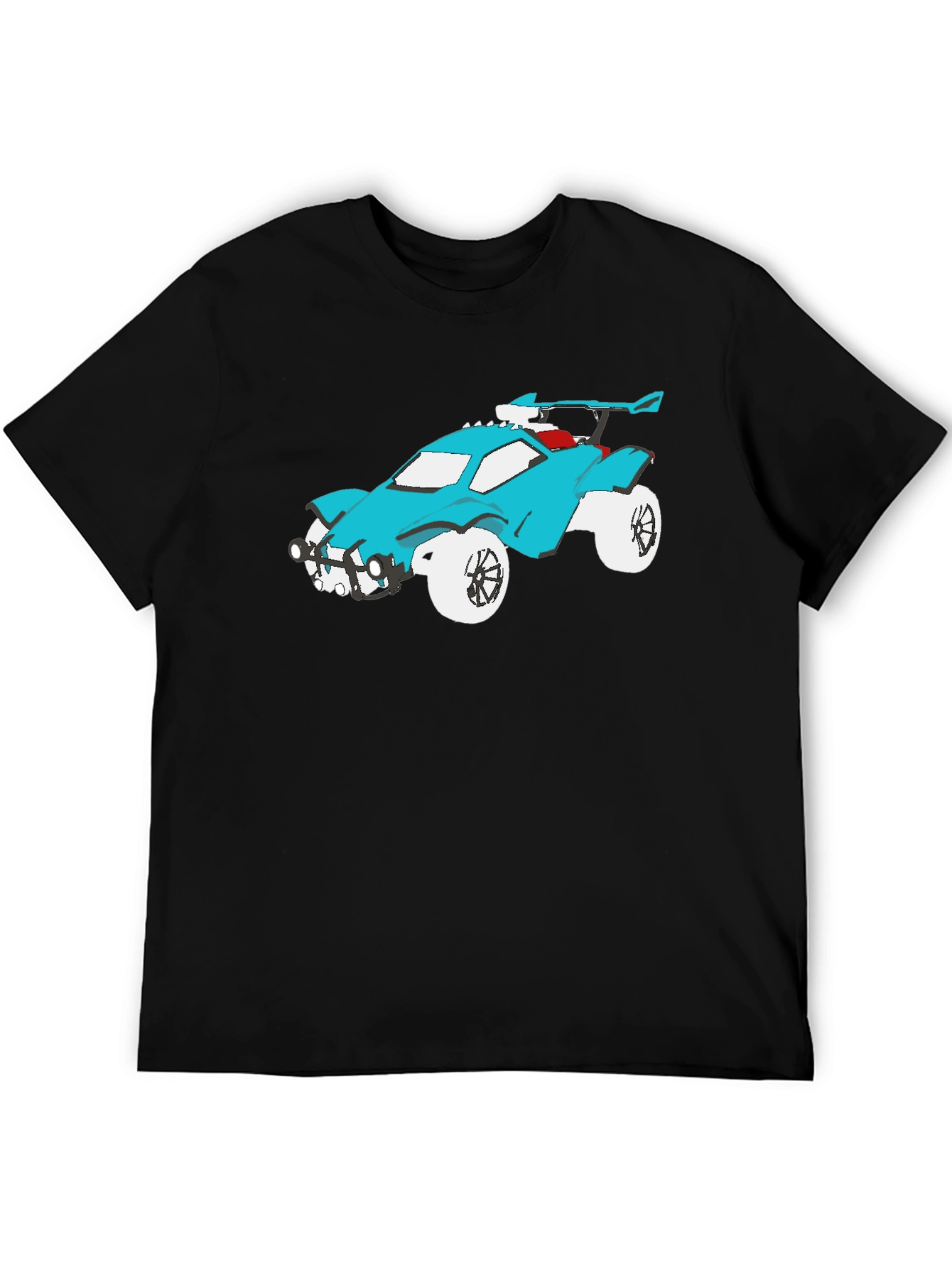 Rocket League Car Graphic Black T-Shirt