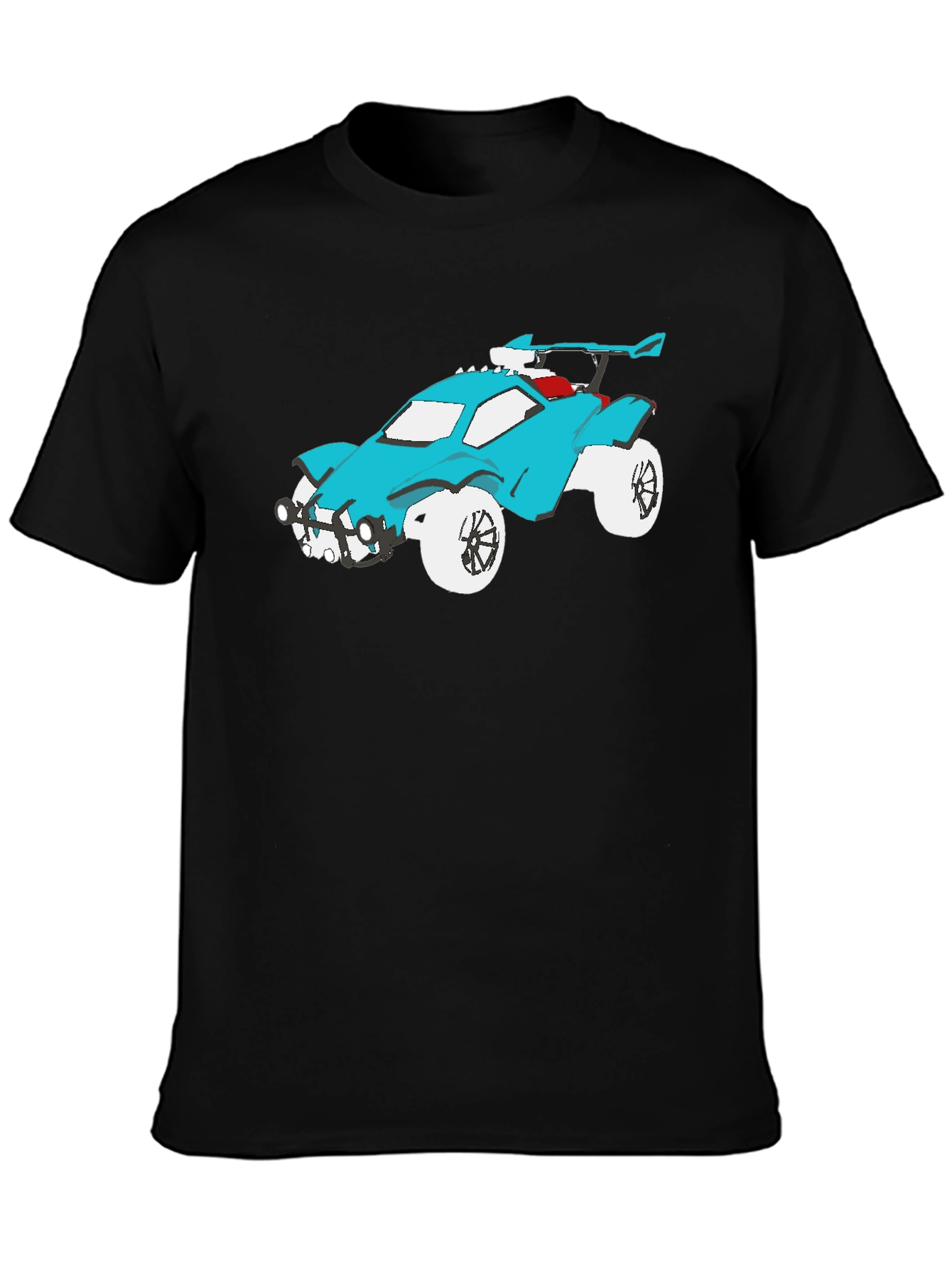 Rocket League Car Graphic Black T-Shirt