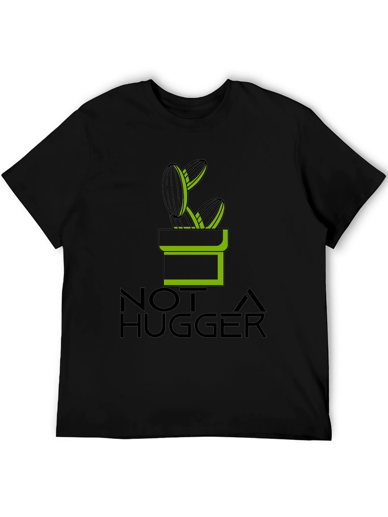 Not A Hugger Cactus T-Shirt - Unisex