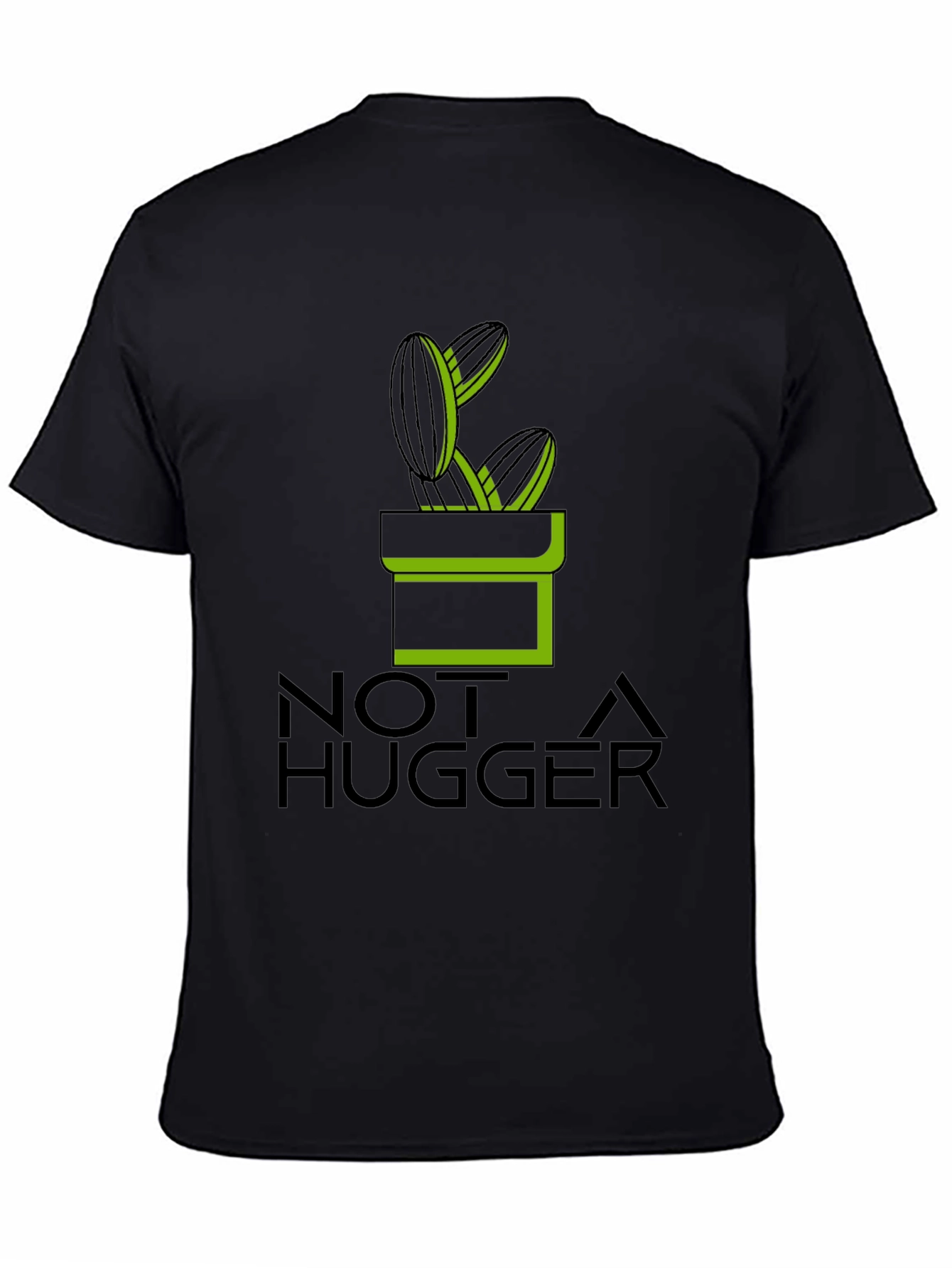 Not A Hugger Cactus T-Shirt - Unisex