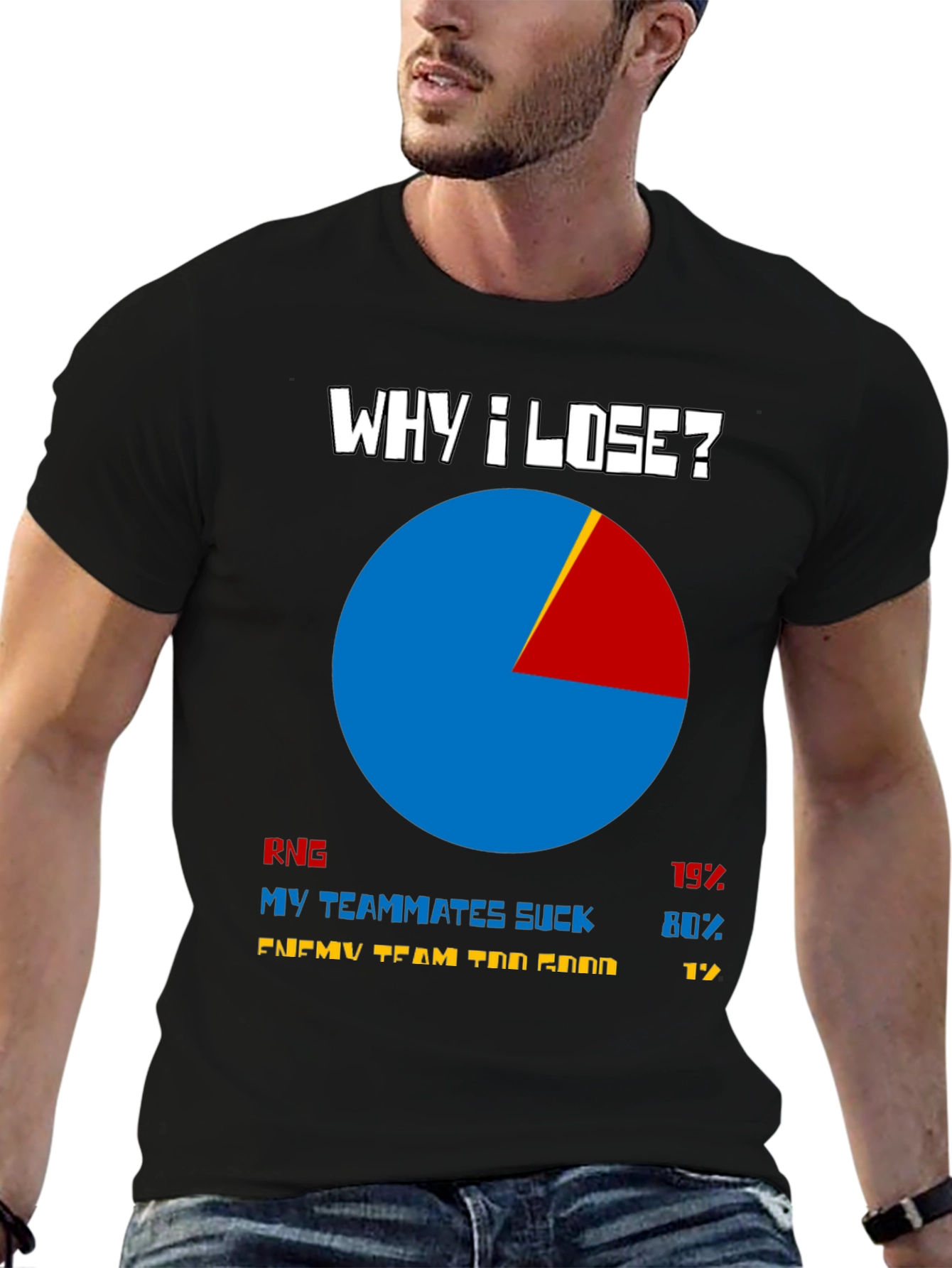 Why I Lose? T-Shirt: Funny Gamer Graphic Tee