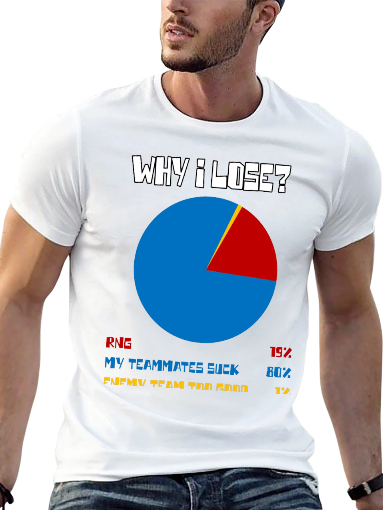 Why I Lose? T-Shirt: Funny Gamer Graphic Tee