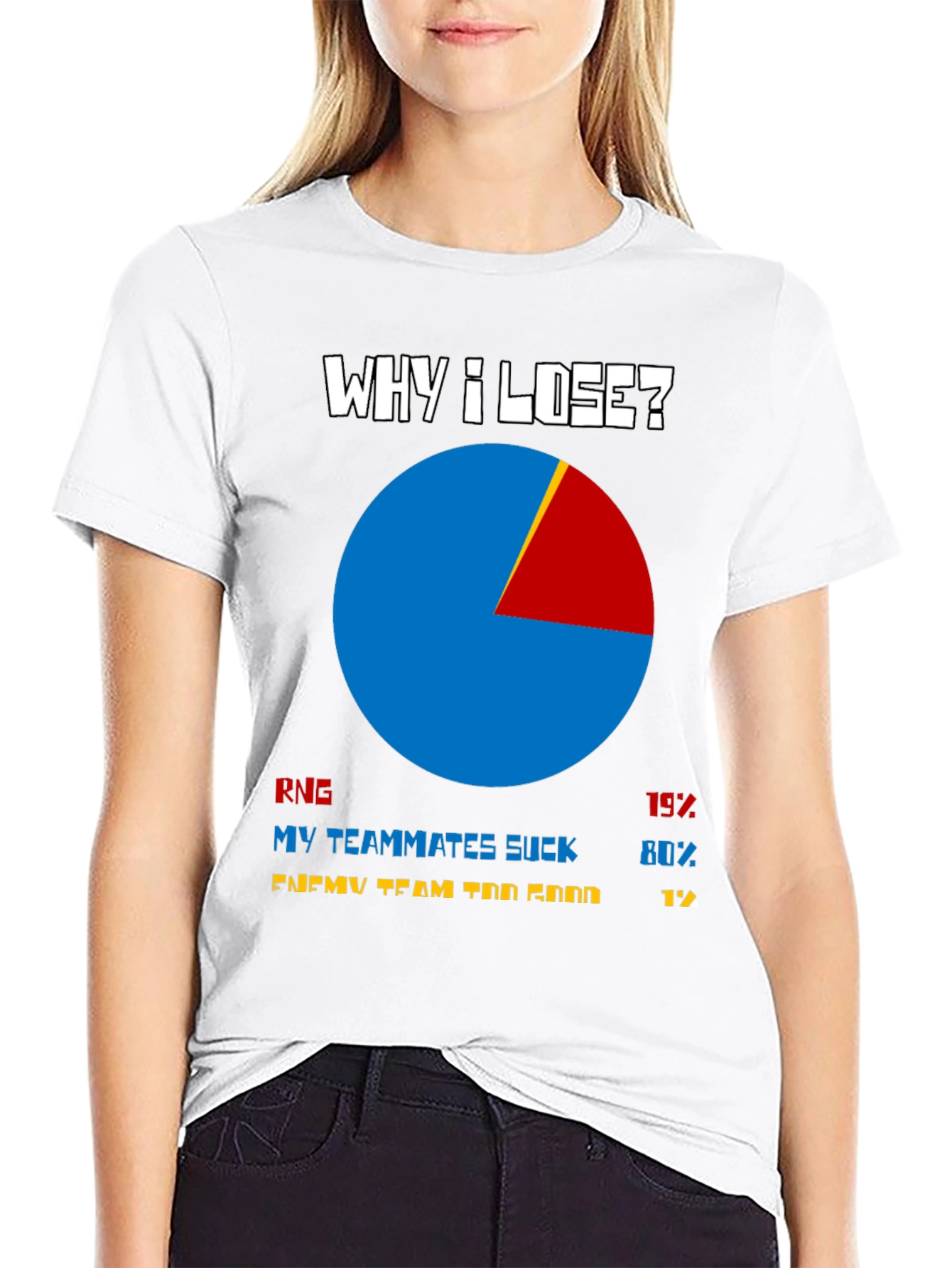 Why I Lose? T-Shirt: Funny Gamer Graphic Tee