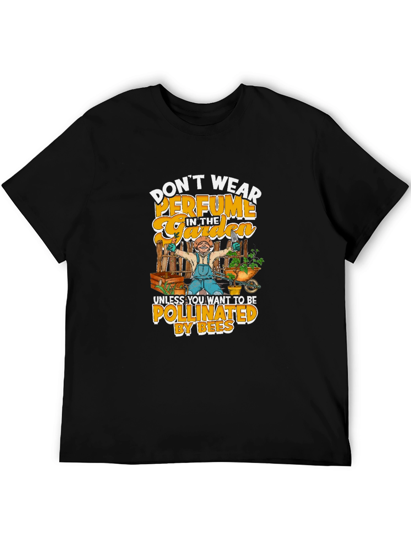 Funny Gardener T-Shirt: Pollinated by Bees