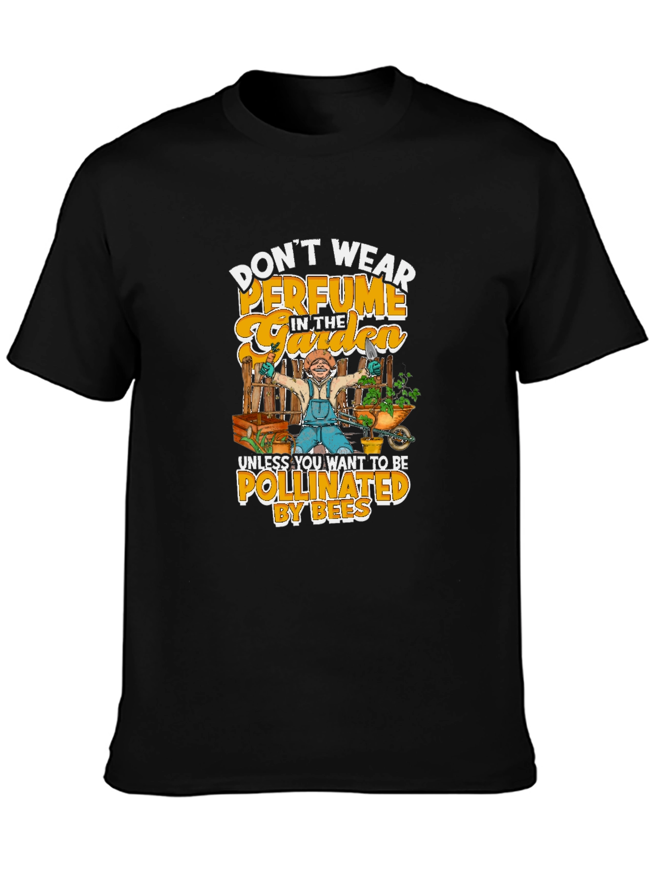 Funny Gardener T-Shirt: Pollinated by Bees