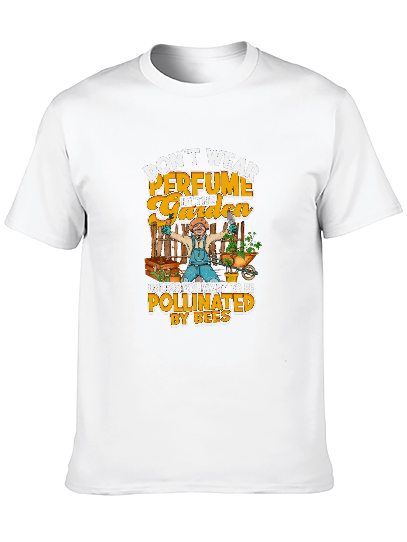 Funny Gardener T-Shirt: Pollinated by Bees