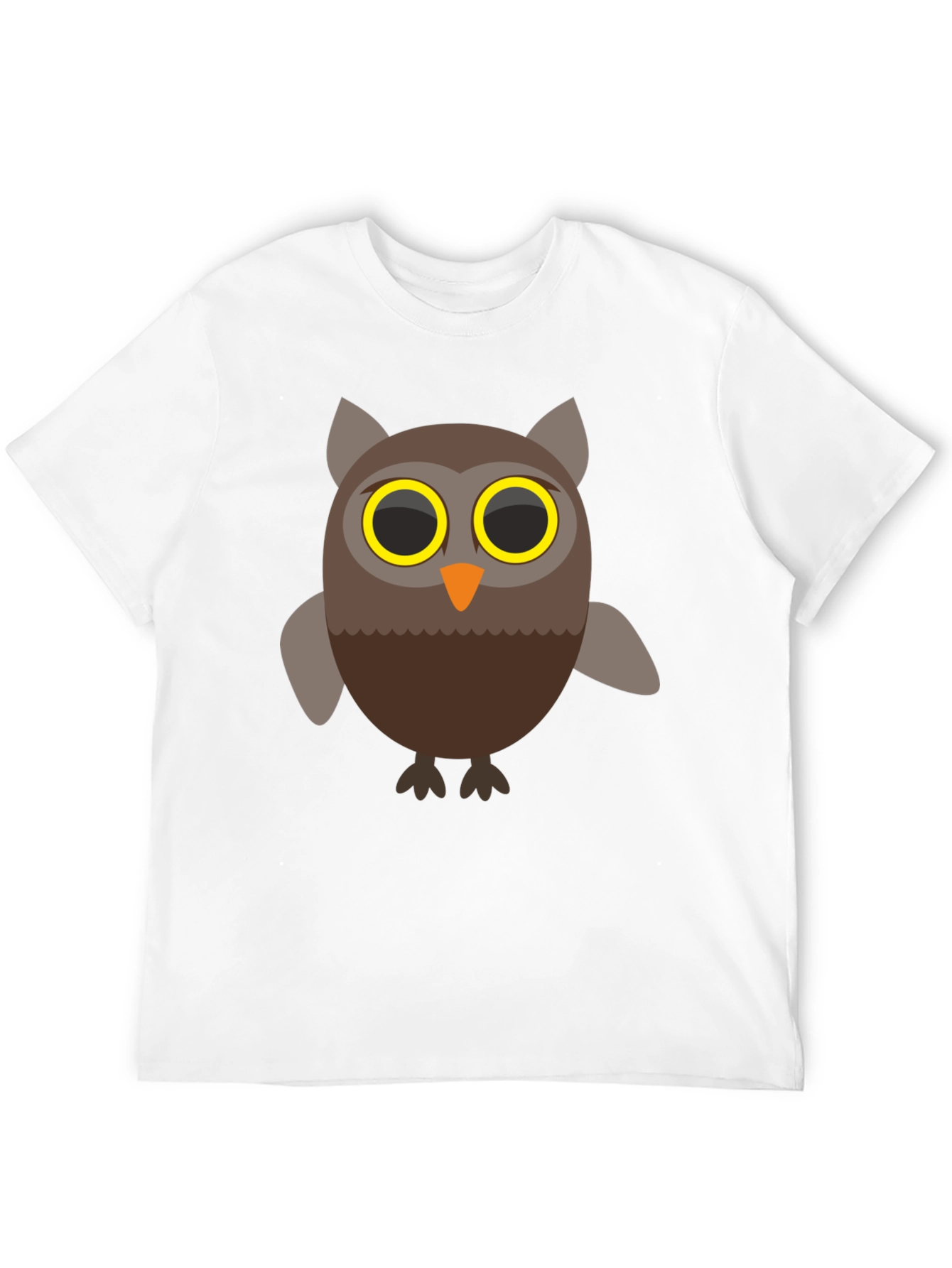 Cool Owl Graphic T-Shirt - Mens Black Tee