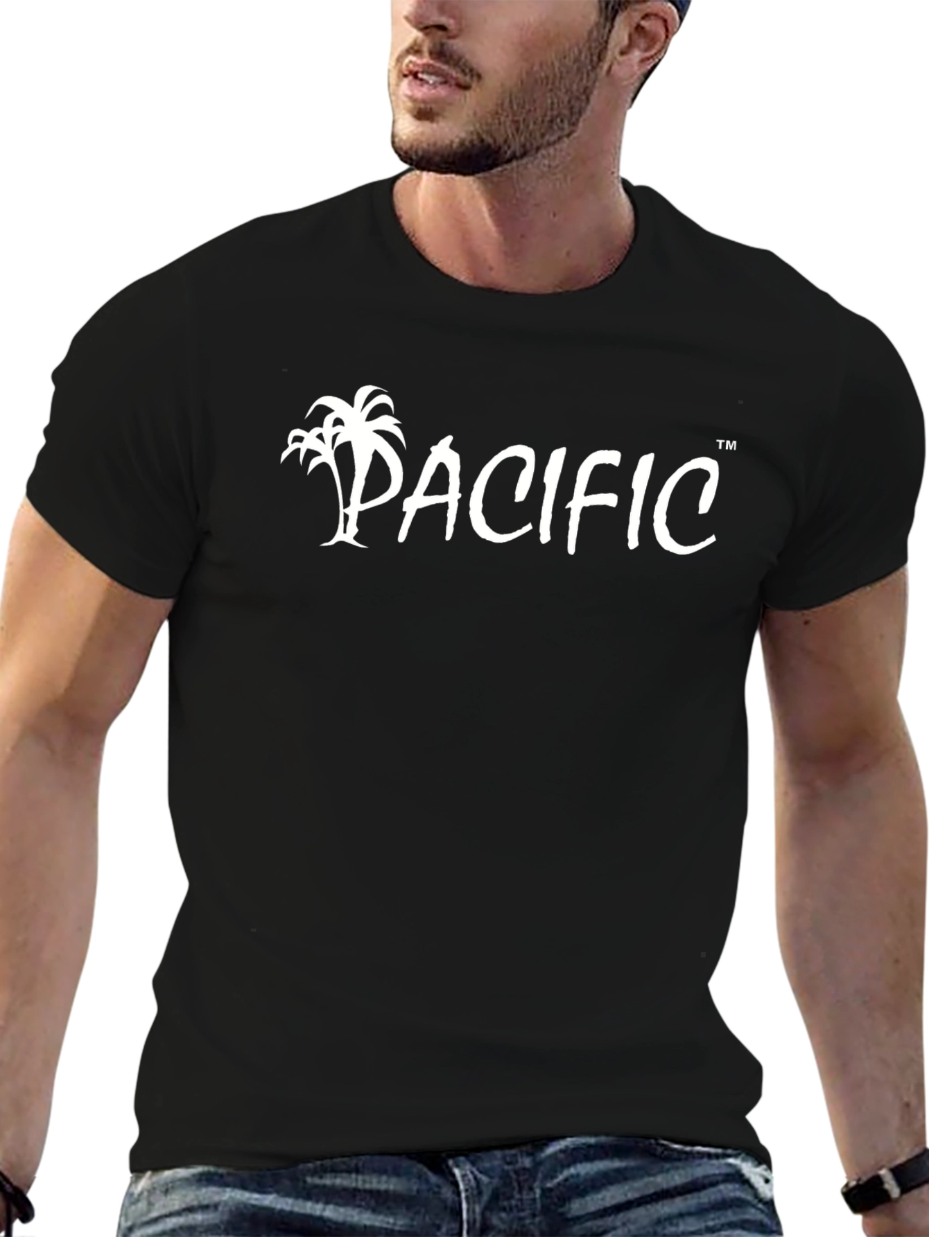 Pacific Palm Graphic Tee - Relaxed Fit