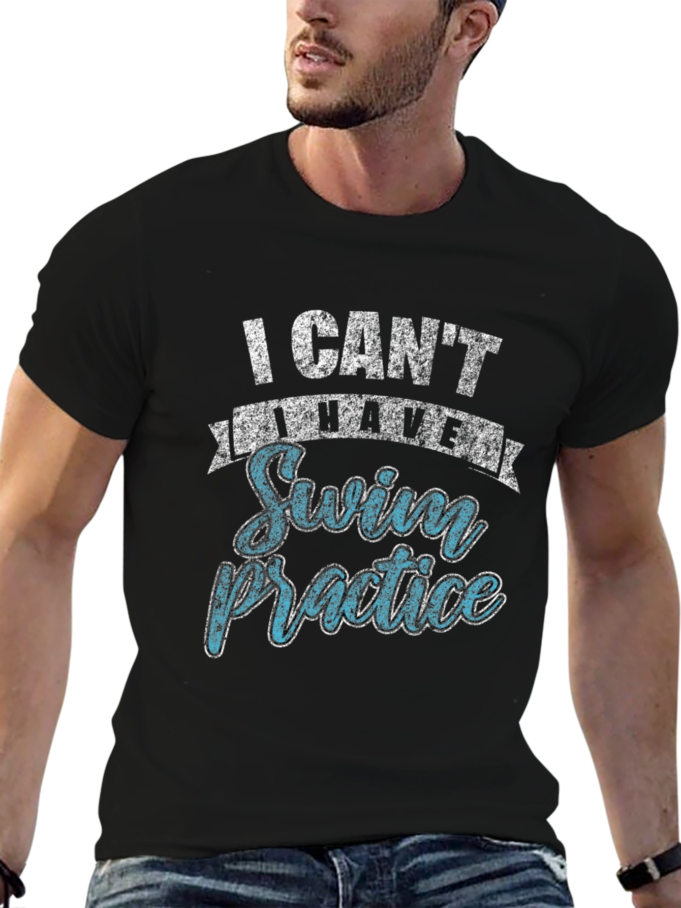 I Cant I Have Swim Practice Mens T-Shirt