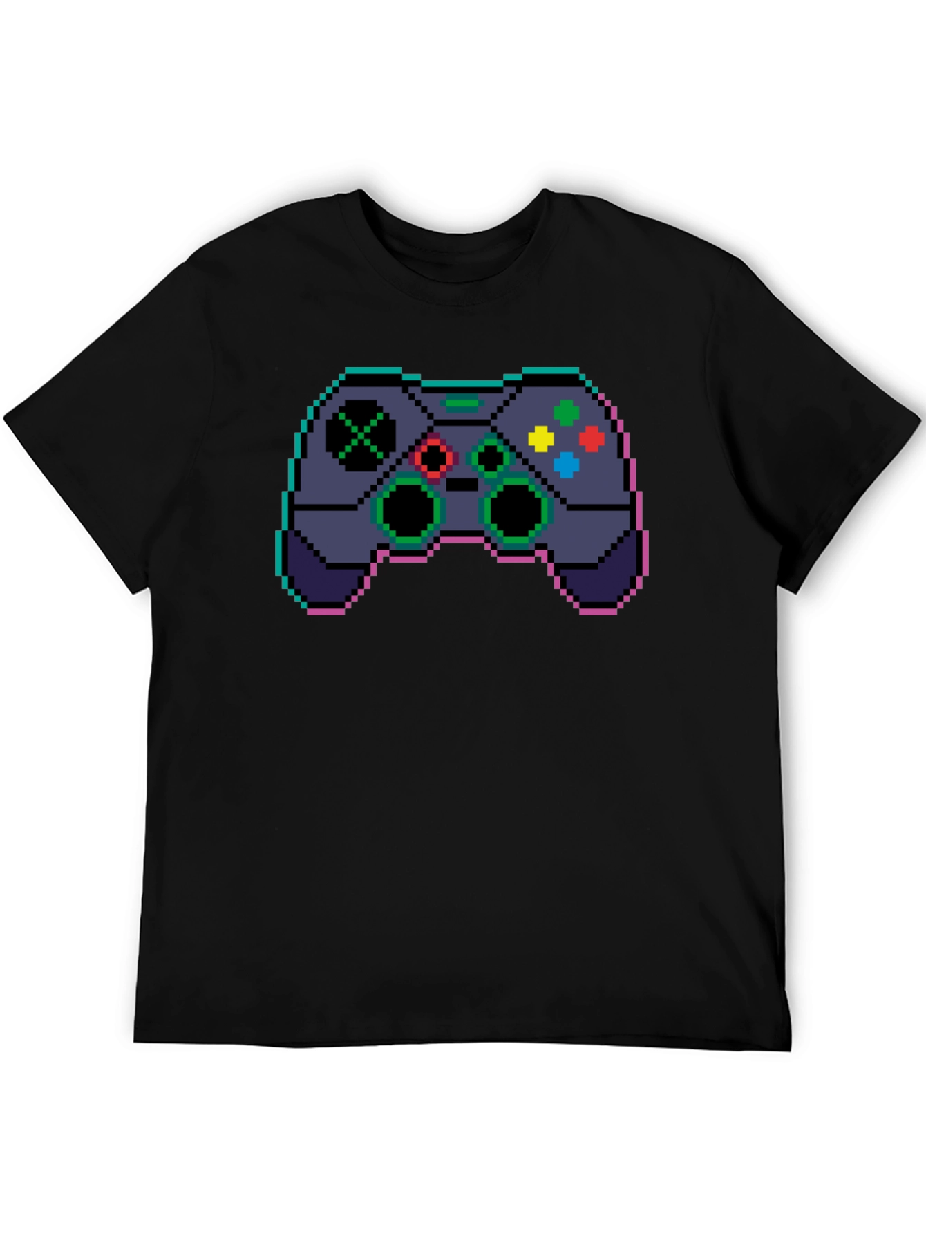 Pixel Game Controller Graphic T-Shirt