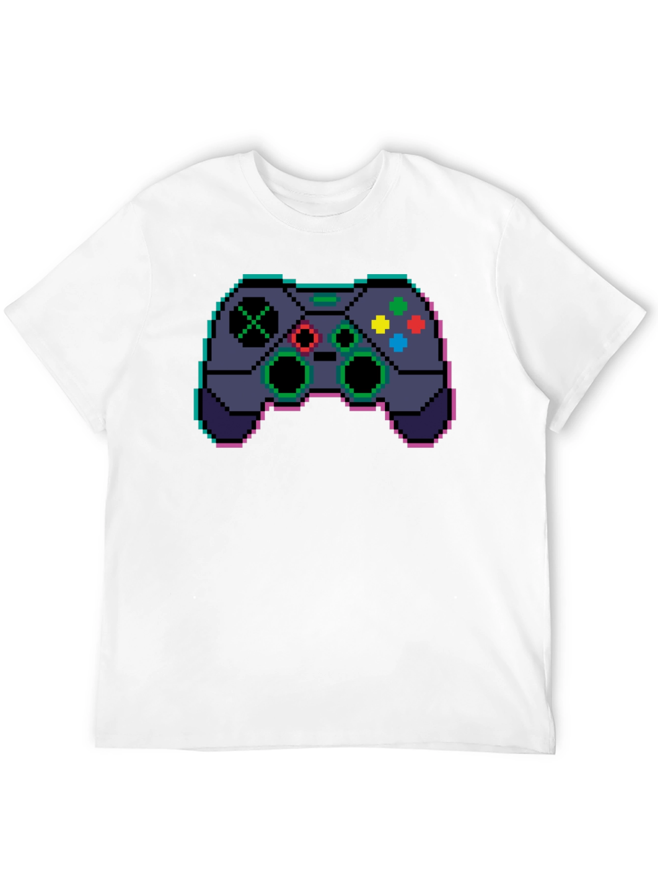 Pixel Game Controller Graphic T-Shirt