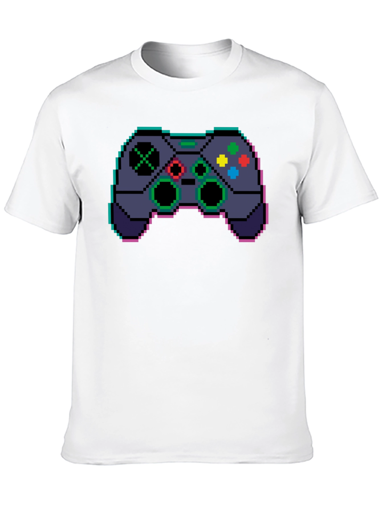 Pixel Game Controller Graphic T-Shirt