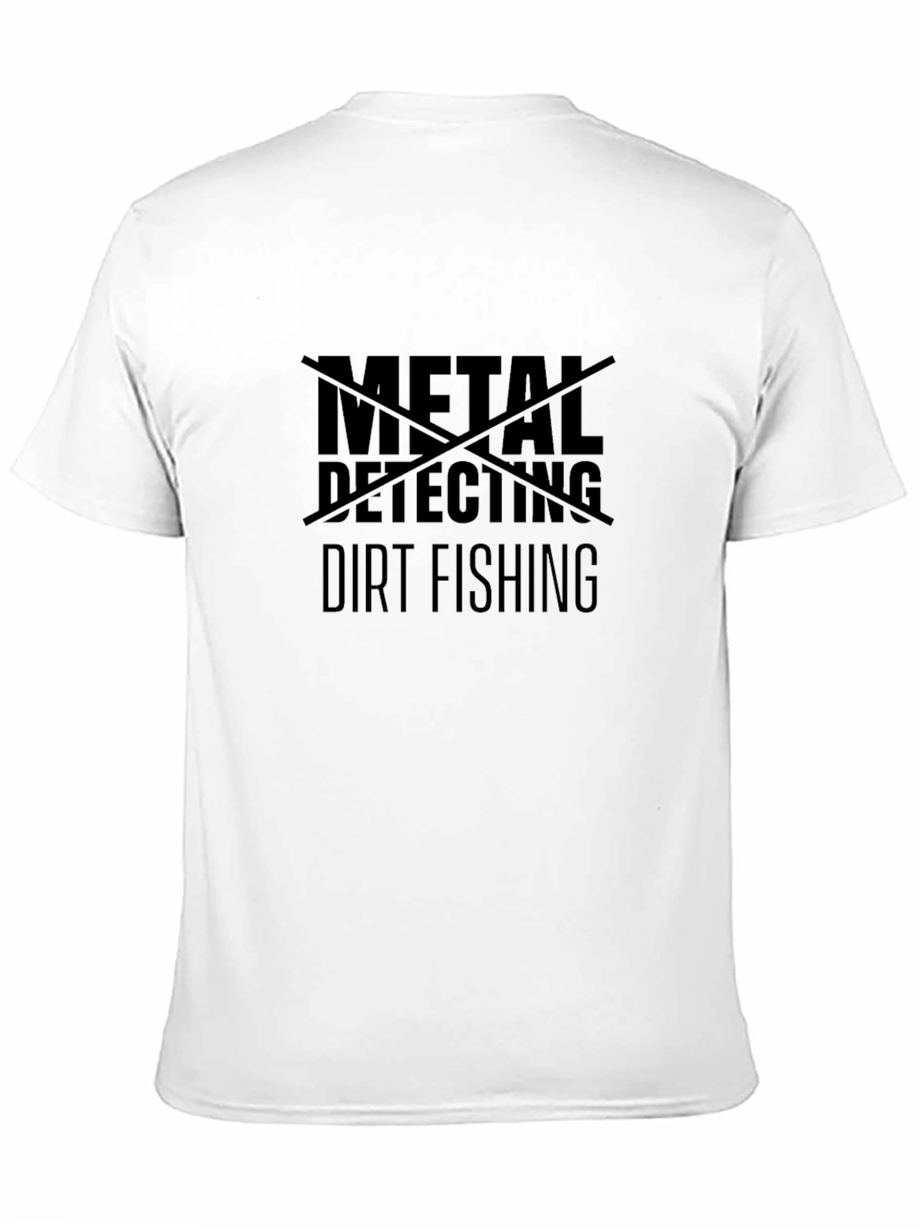 Dirt Fishing Black T-Shirt