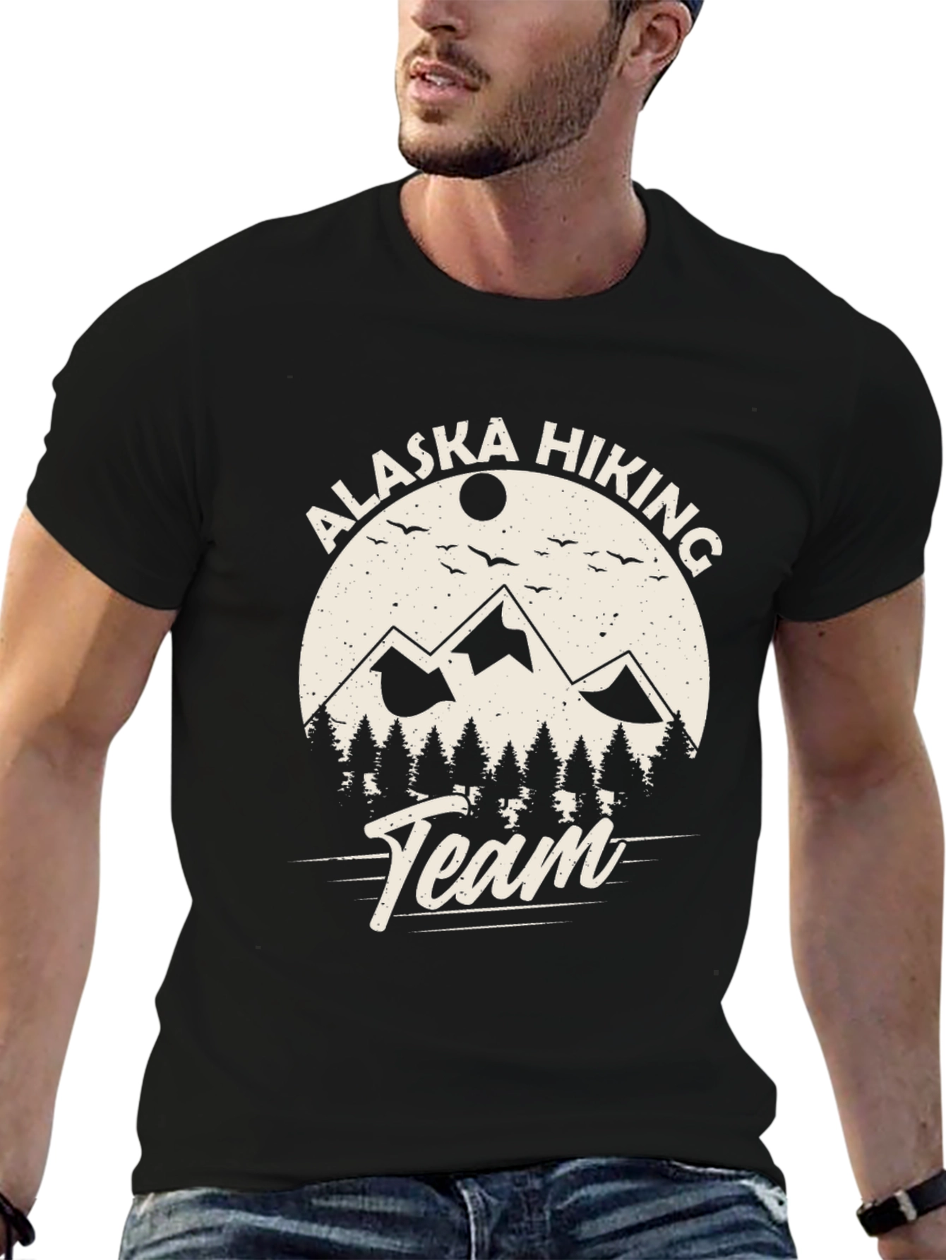 Alaska Hiking Team Graphic T-Shirt