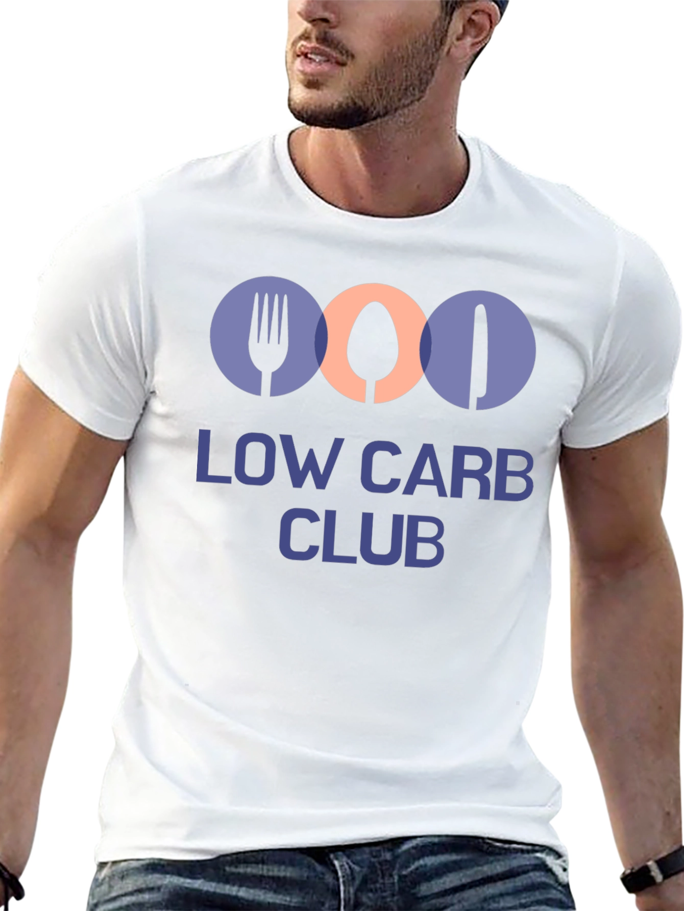 Low Carb Club Graphic Tee - Foodie T-Shirt
