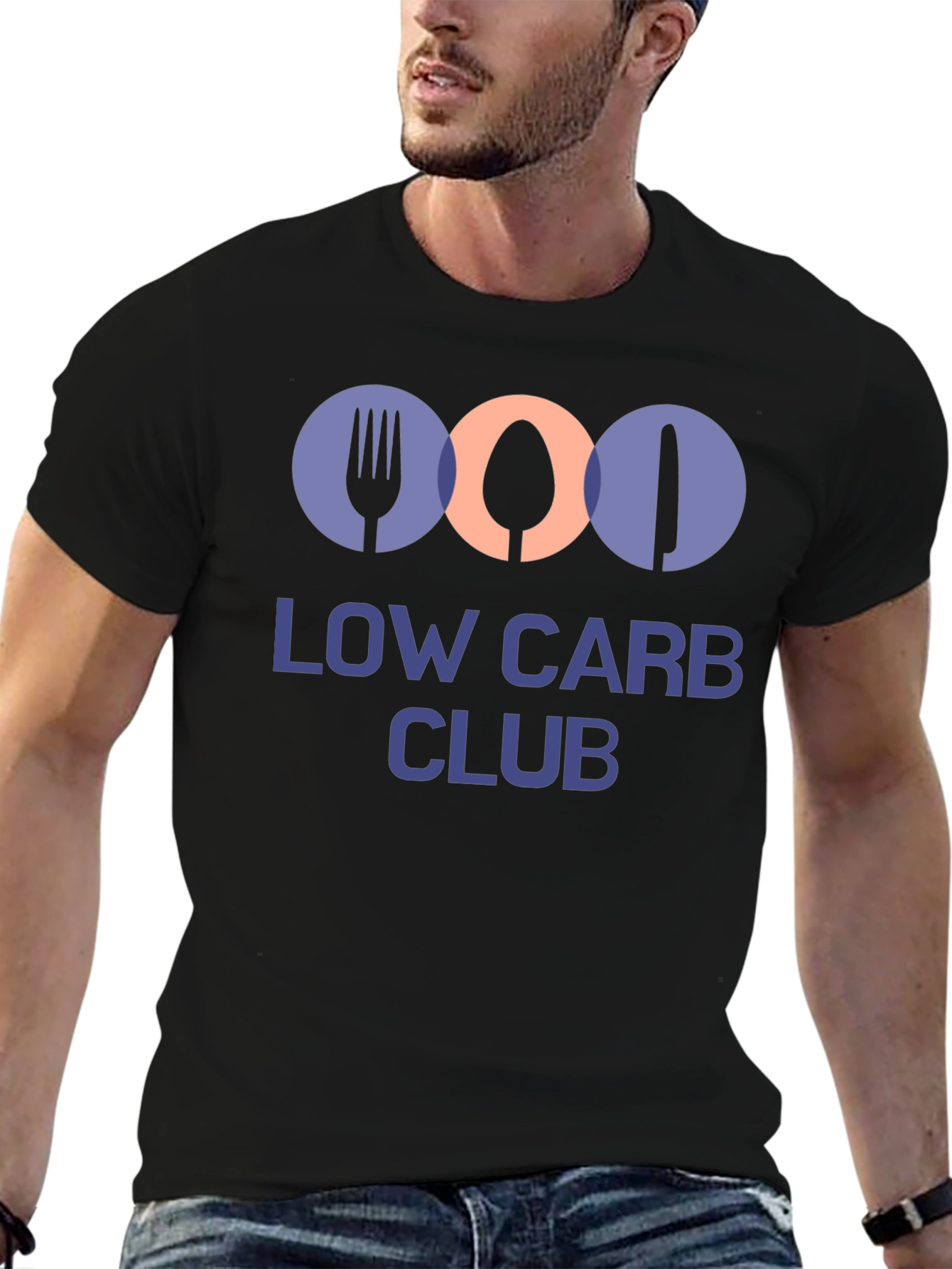 Low Carb Club Graphic Tee - Foodie T-Shirt